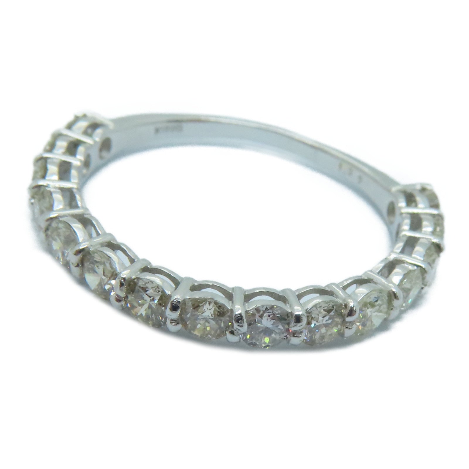JEWELRY 【激減優惠】18K白金Diamond Ring 1.0ct鑽石戒指US#6.75