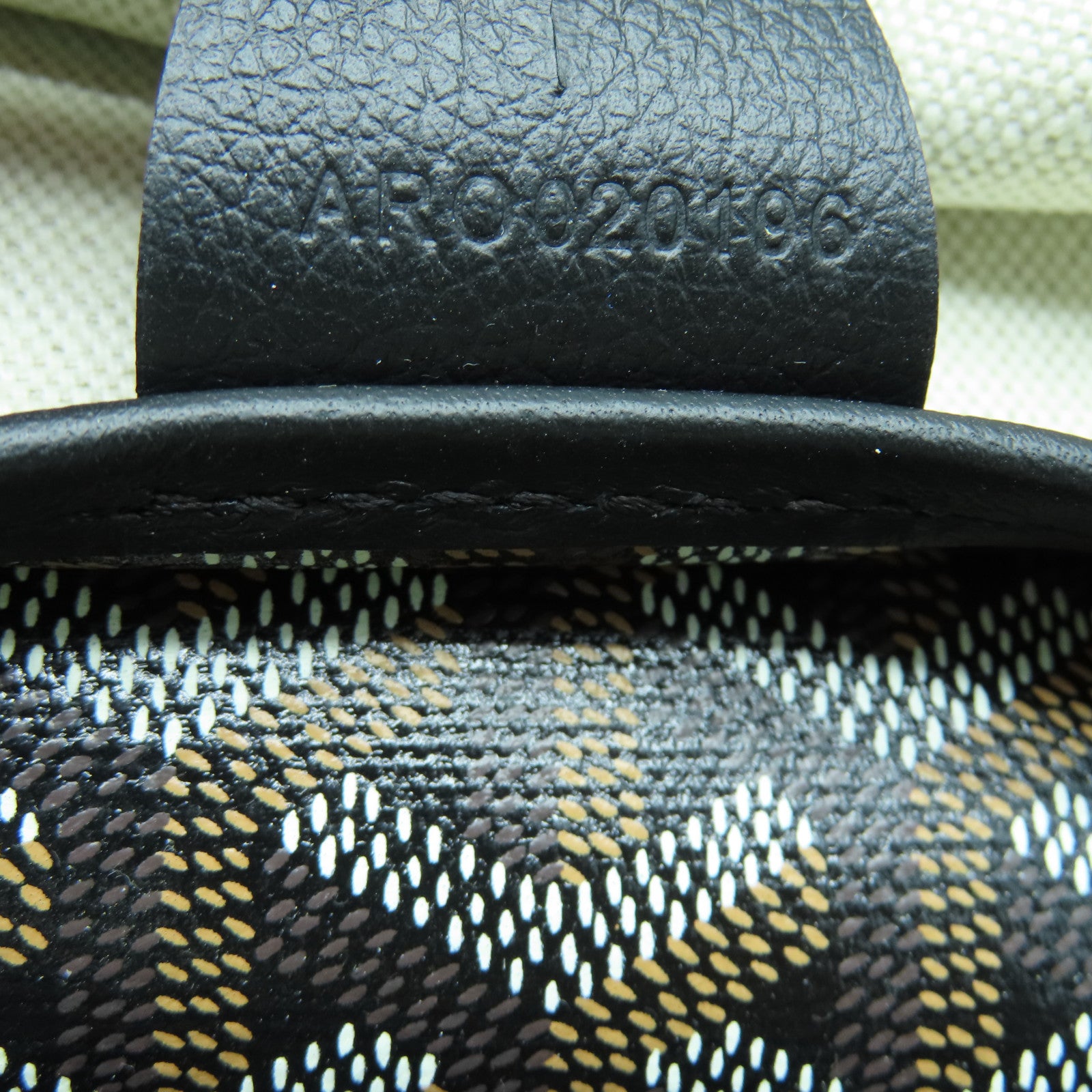 GOYARD 涂层帆布Tote Bag银扣手挽袋黑色啡色