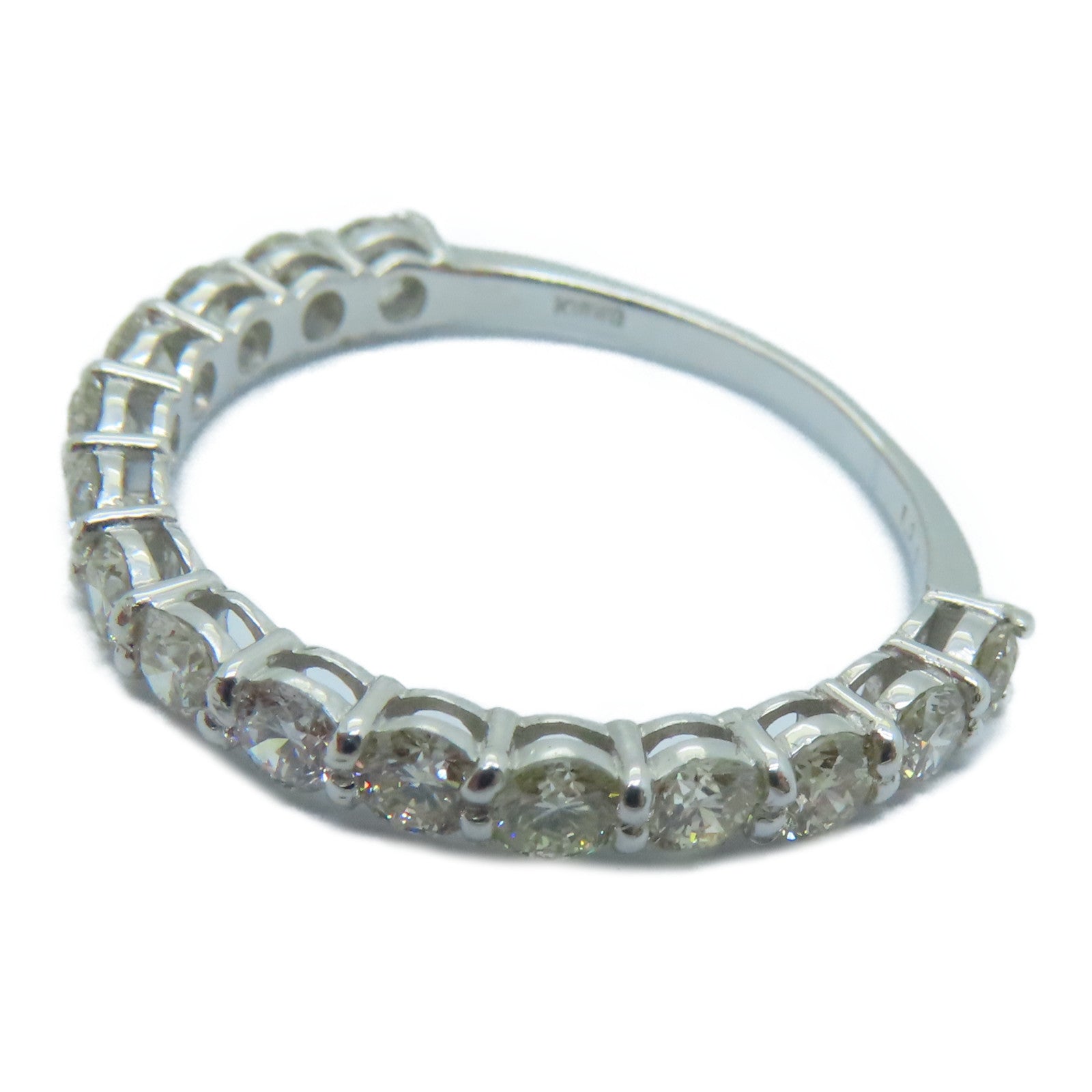 JEWELRY 【激減優惠】18K白金Diamond Ring 1.0ct鑽石戒指US#6.75