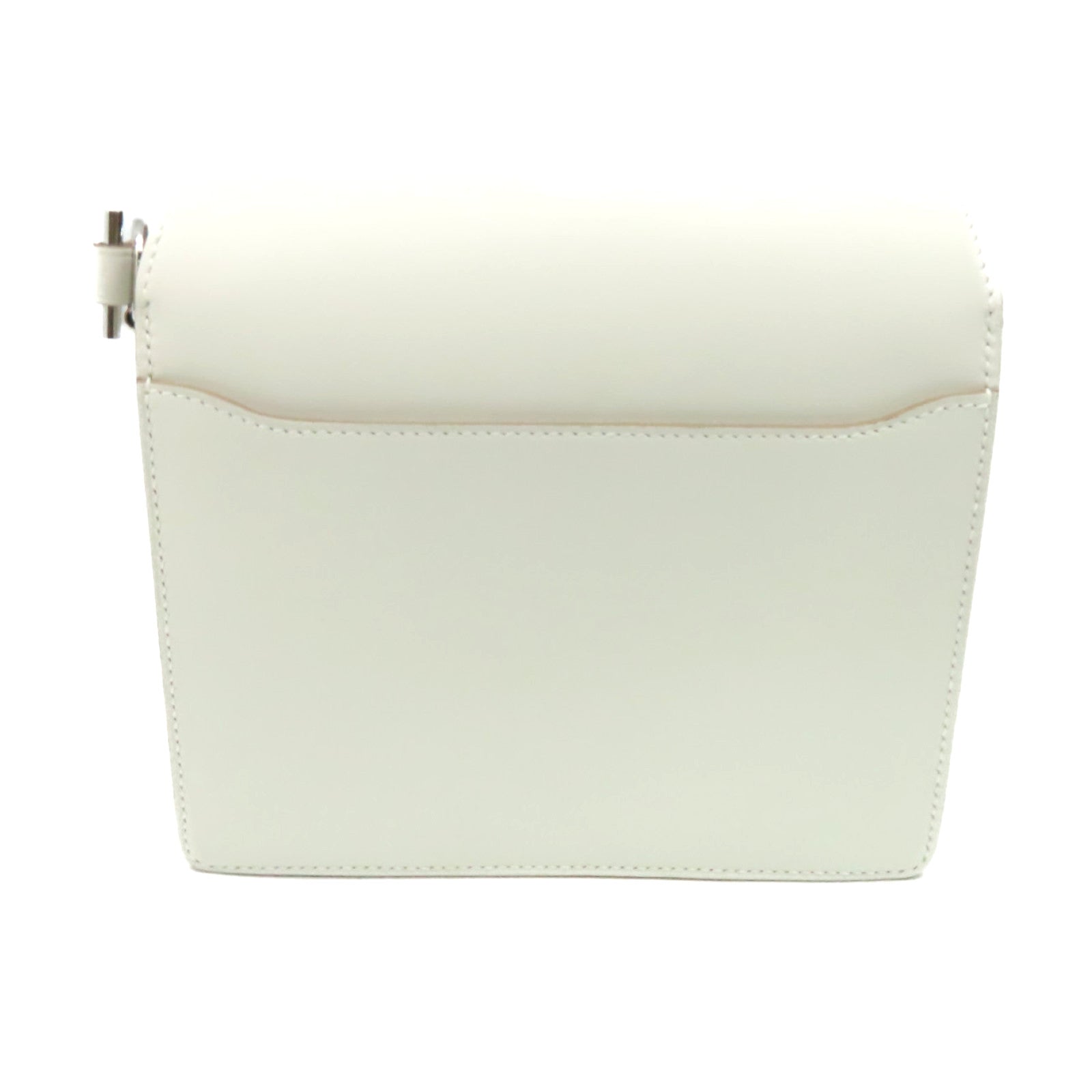 HERMES Evercolor皮革Mini Roulis Shoulder Bag銀扣肩背袋Gris Pale/奶灰色