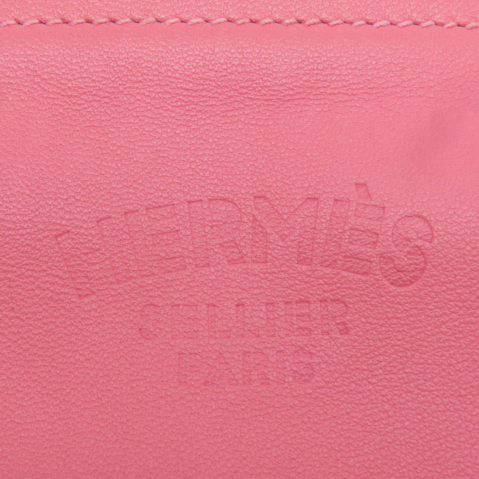 HERMES Veau Swift皮革Aline Mini銀扣肩背袋新杜鵑桃色