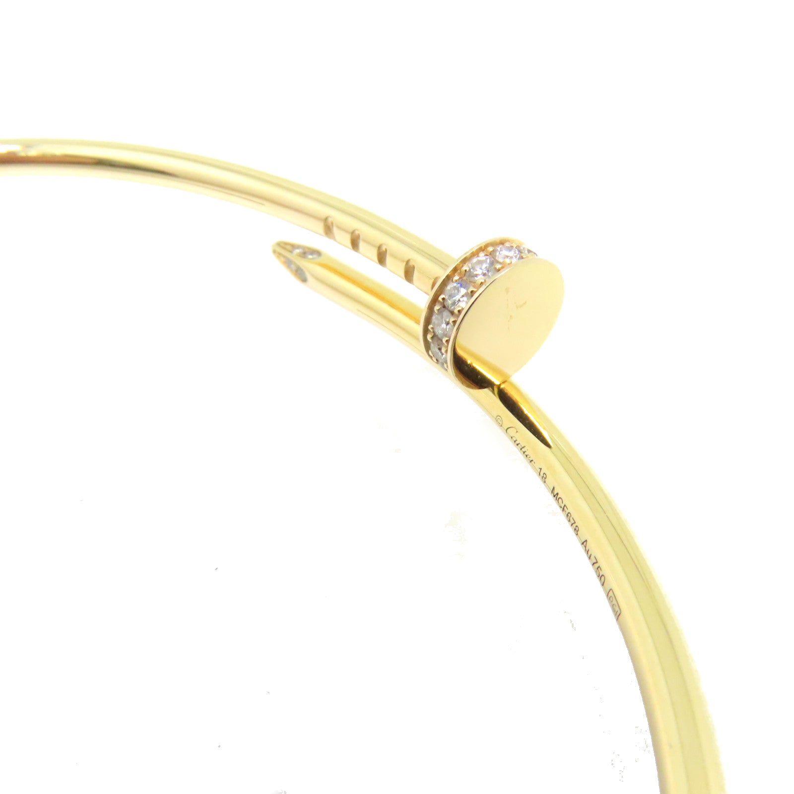 CARTIER 18K玫瑰金Juste Un Clou Bracelet手鏈