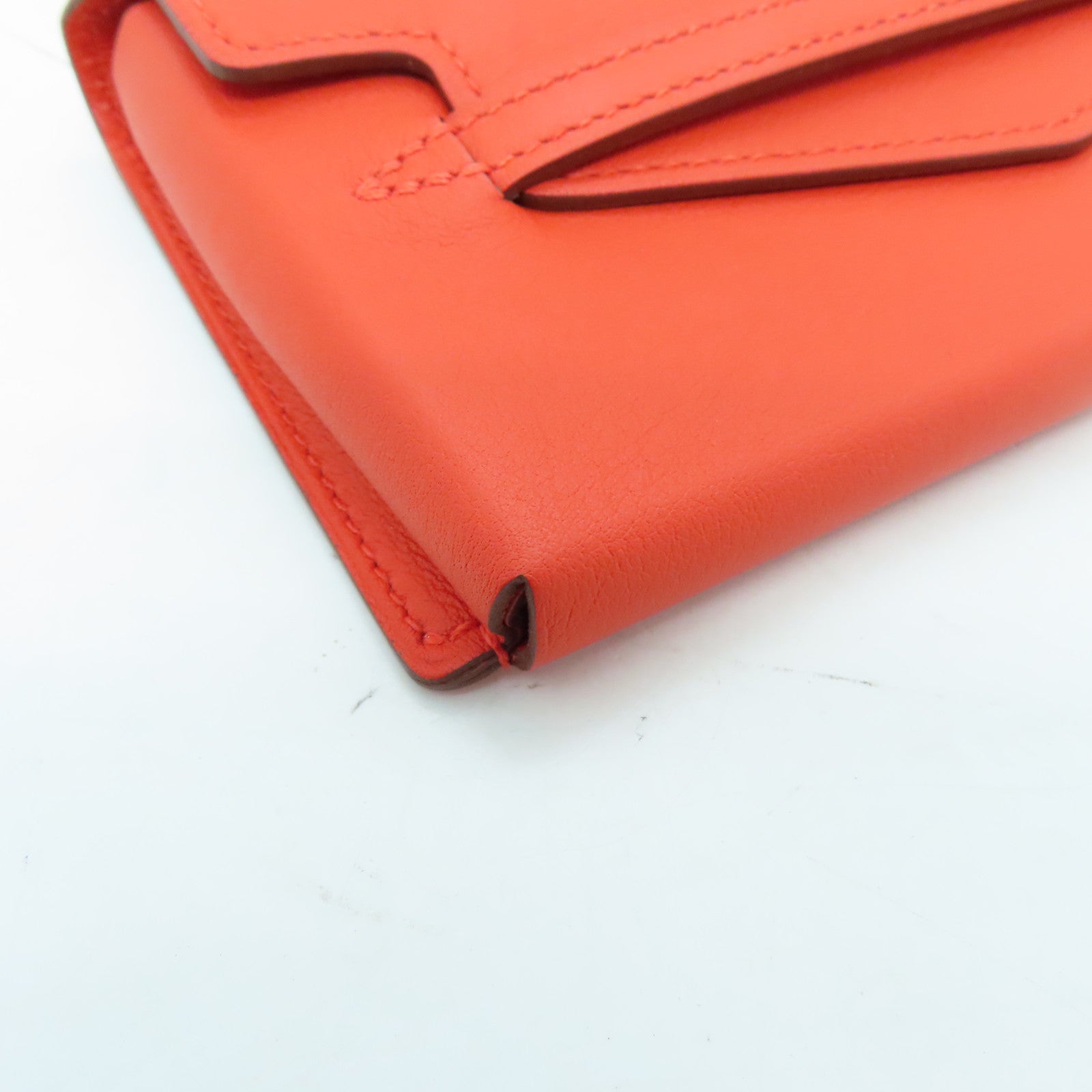 HERMES Swift皮革Smart Case手機袋紅色