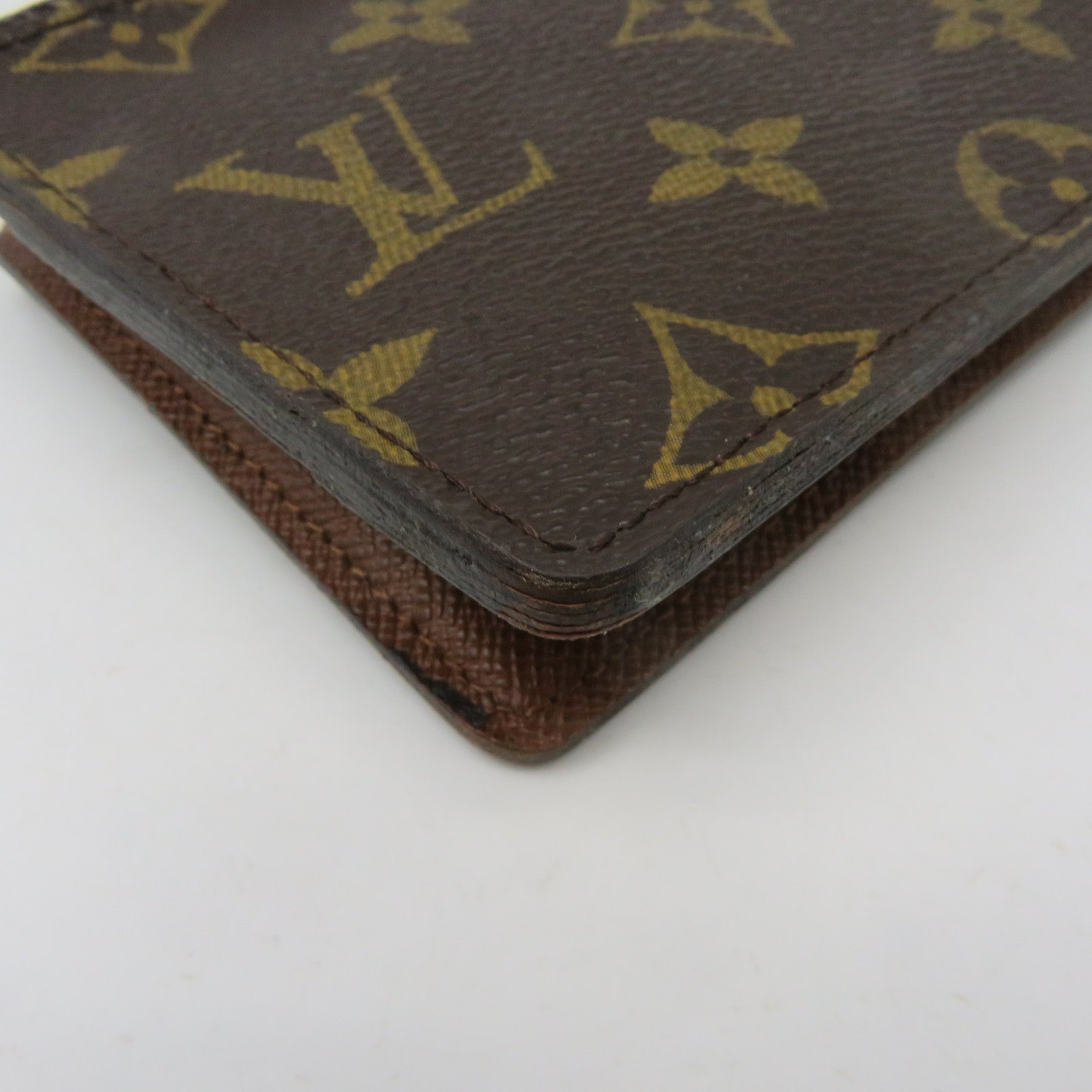 LOUIS VUITTON 【激減優惠】Monogram Multiple Wallet短錢包啡色