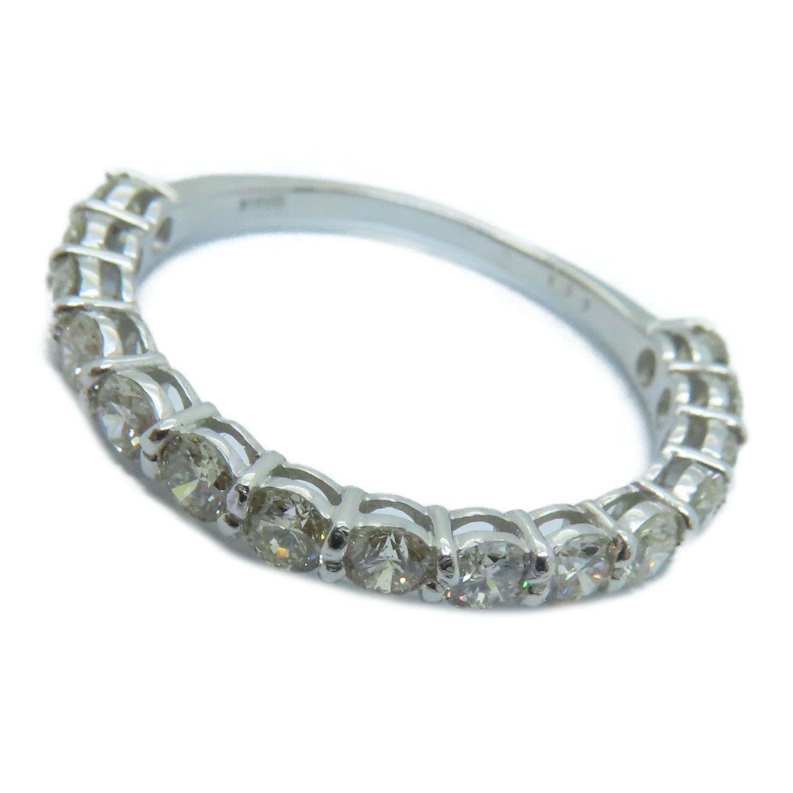 JEWELRY 【激減優惠】18K白金Diamond Ring 1.0ct鑽石戒指US#6.75