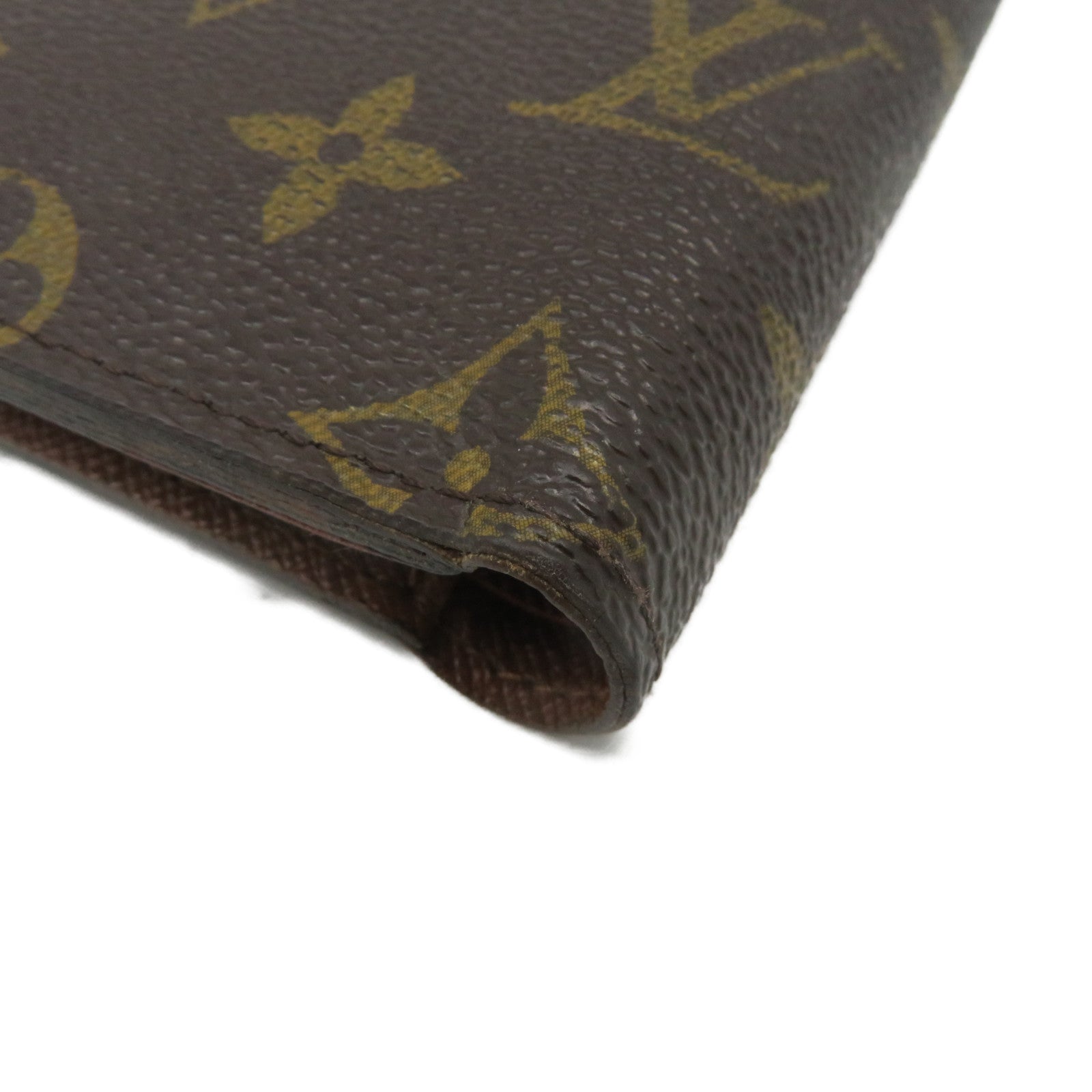 LOUIS VUITTON 【激減優惠】Monogram Multiple Wallet短錢包啡色