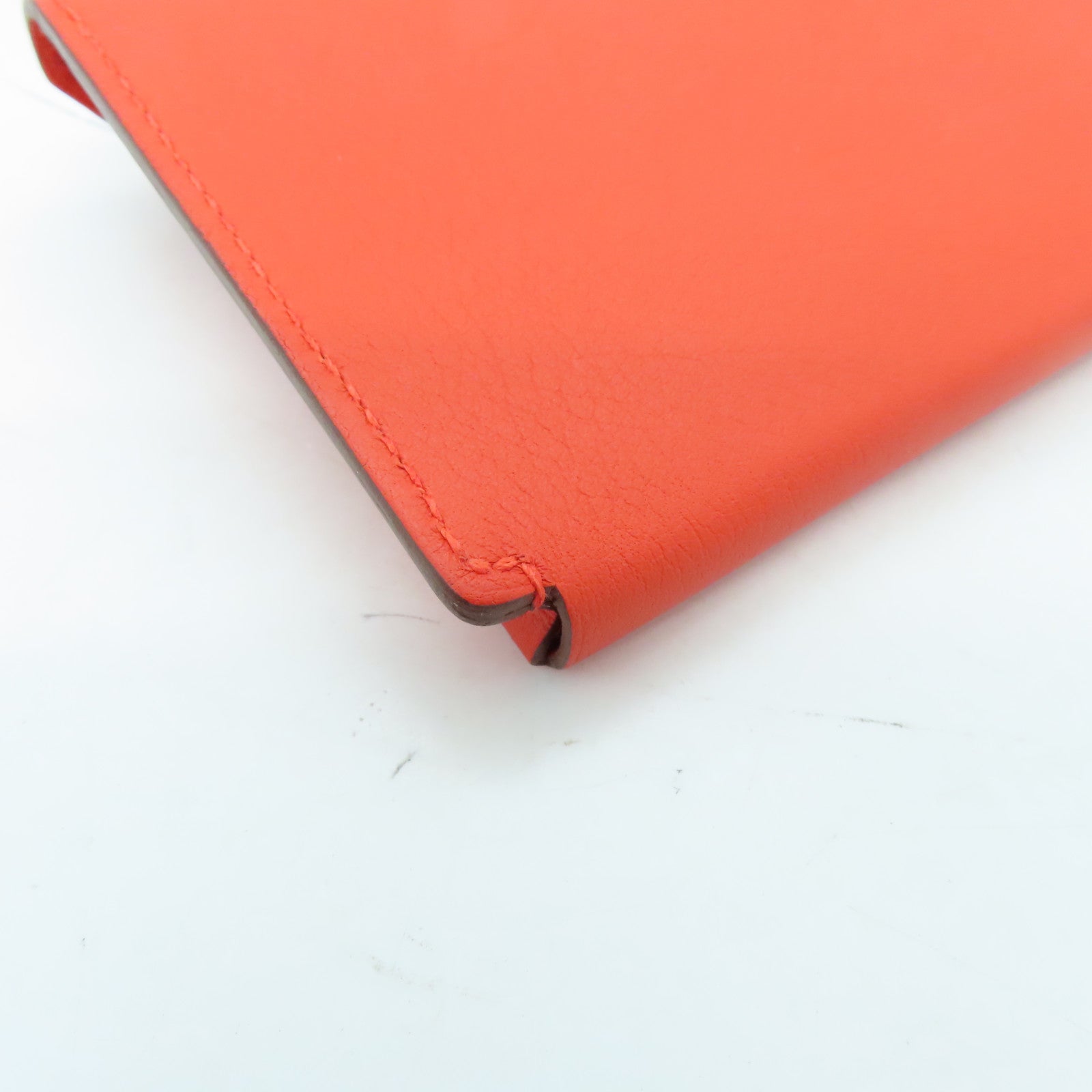 HERMES Swift皮革Smart Case手機袋紅色