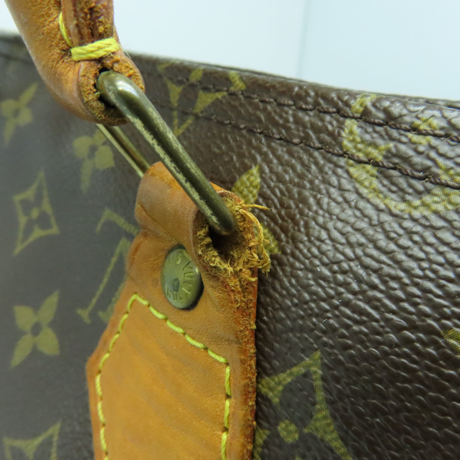 LOUIS VUITTON Monogram Speedy 35金扣手挽袋啡色