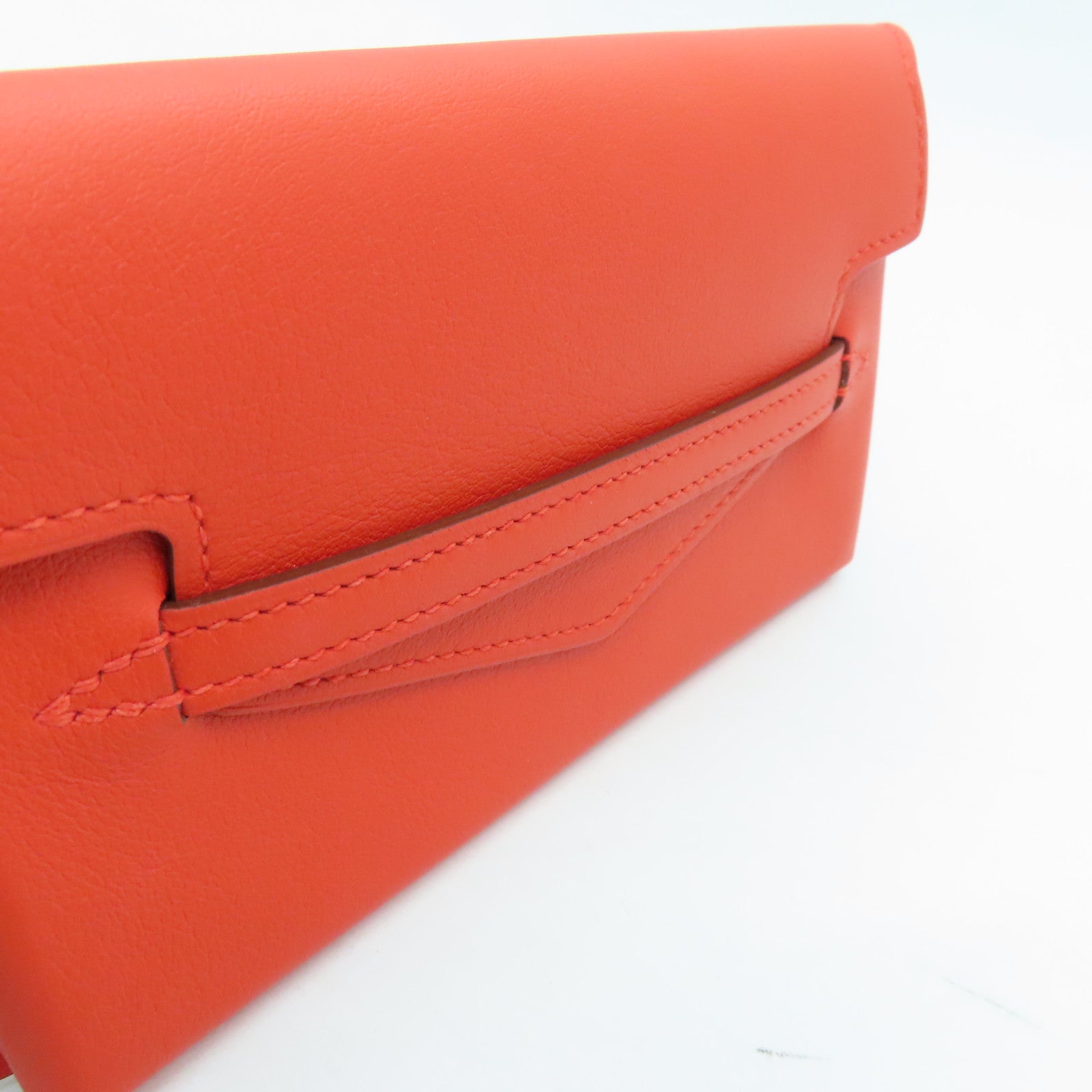 HERMES Swift皮革Smart Case手機袋紅色