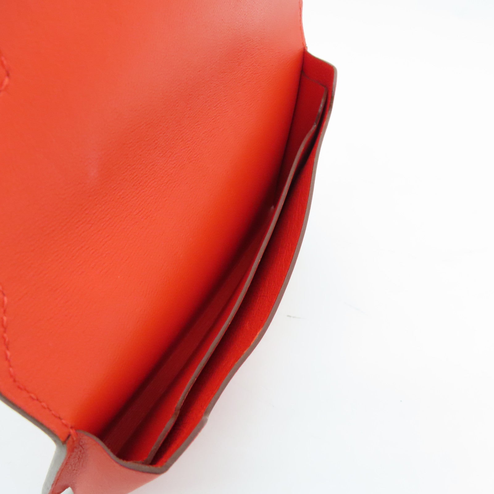 HERMES Swift皮革Smart Case手機袋紅色