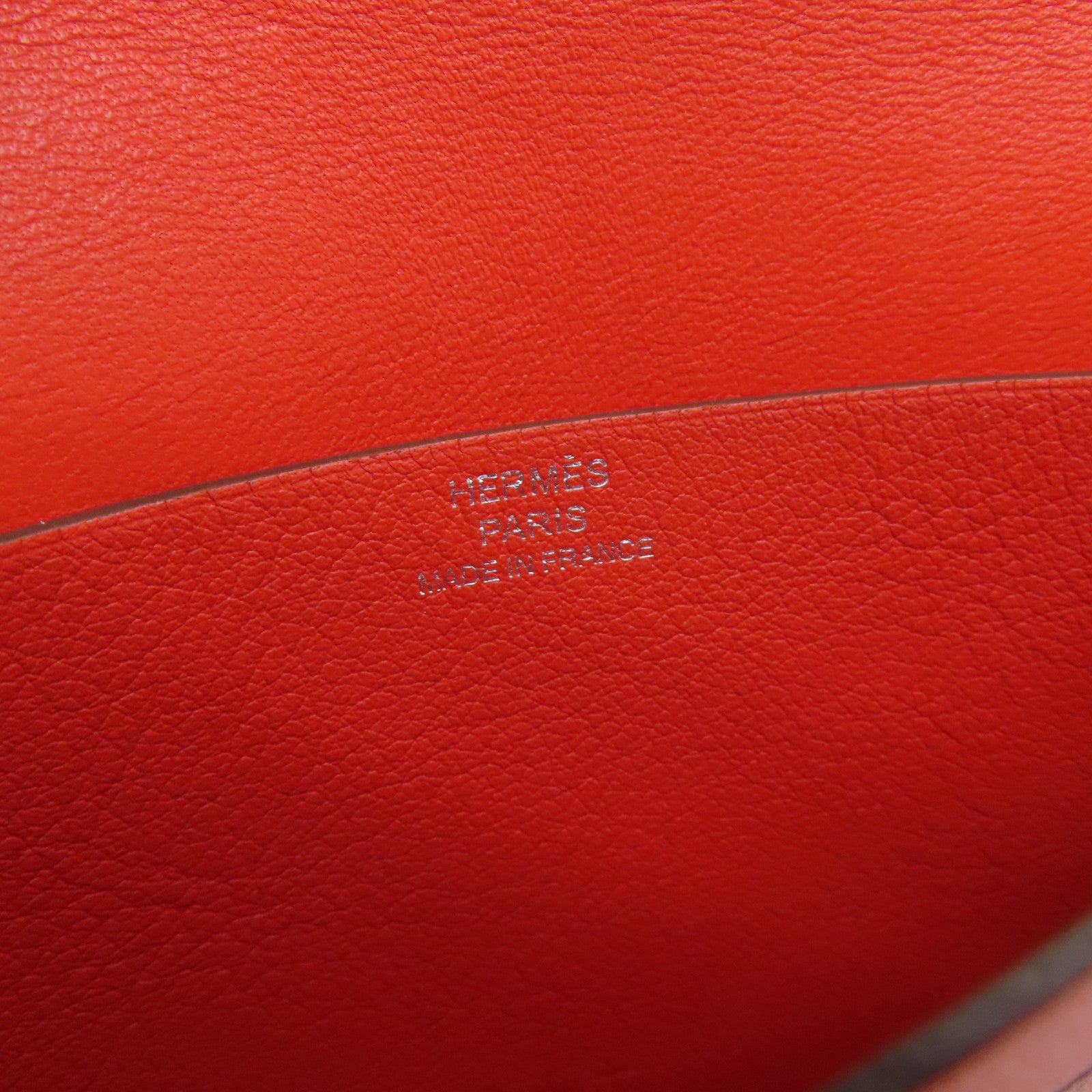 HERMES Swift皮革Smart Case手機袋紅色