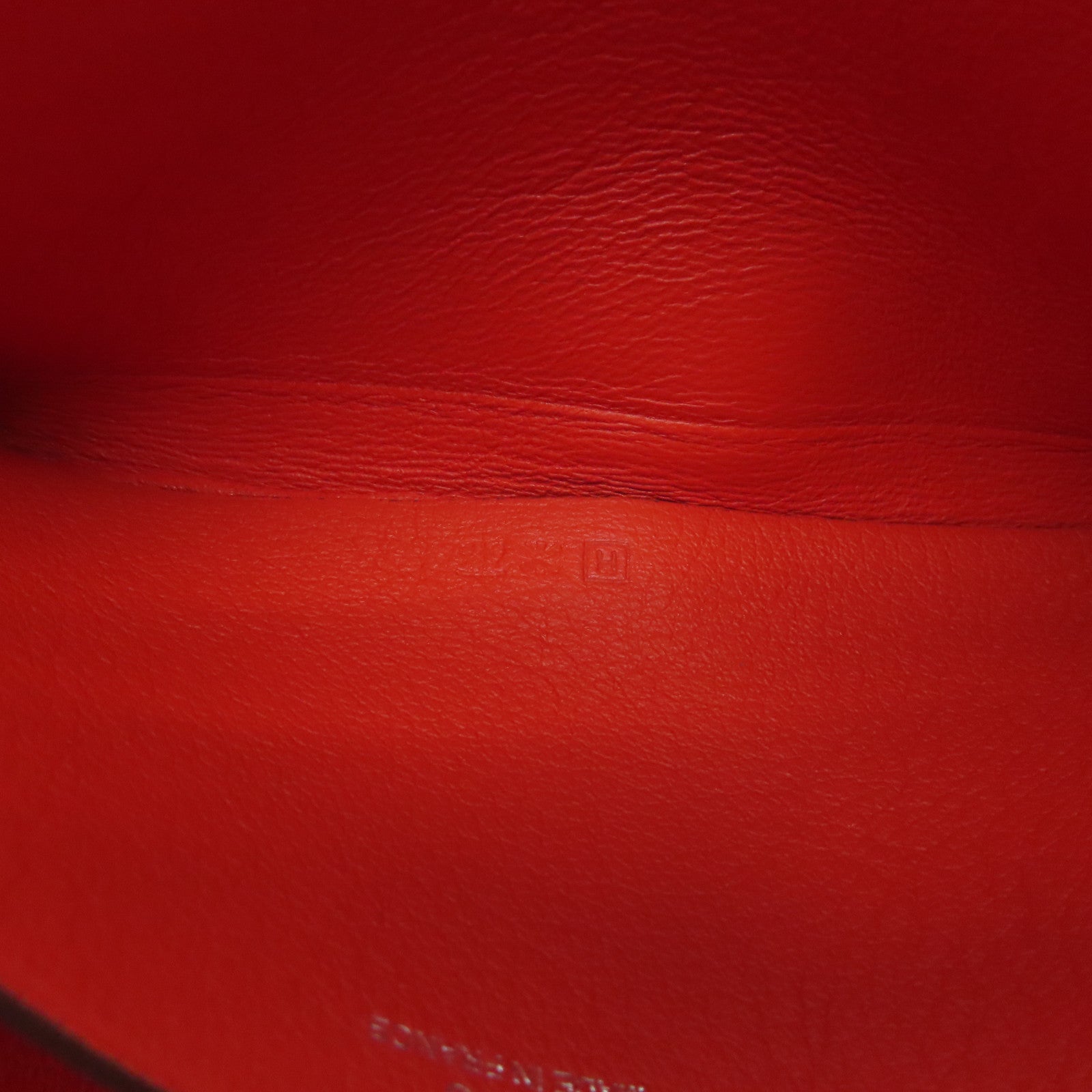 HERMES Swift皮革Smart Case手機袋紅色