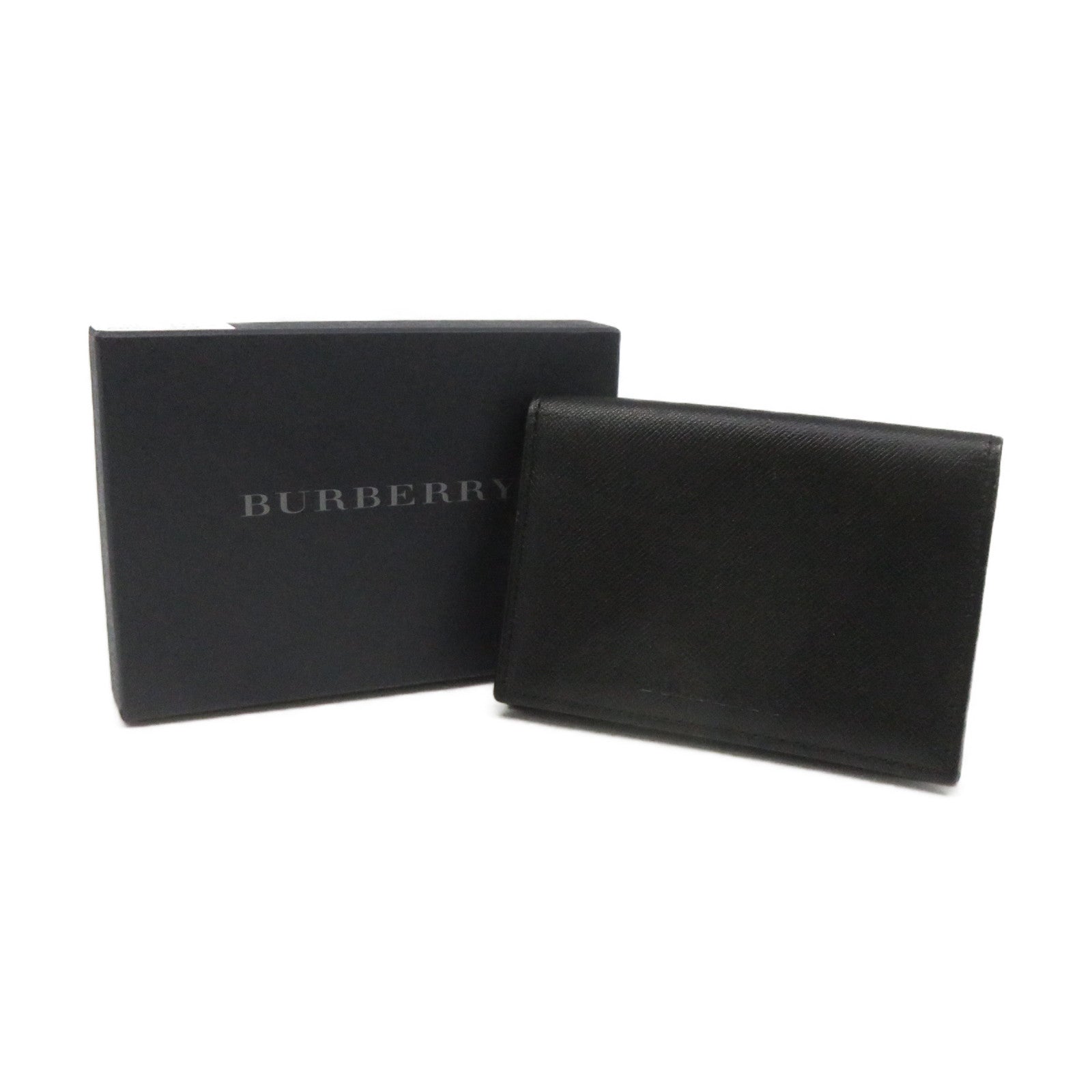 BURBERRY 牛皮皮革Card Case卡套黑色
