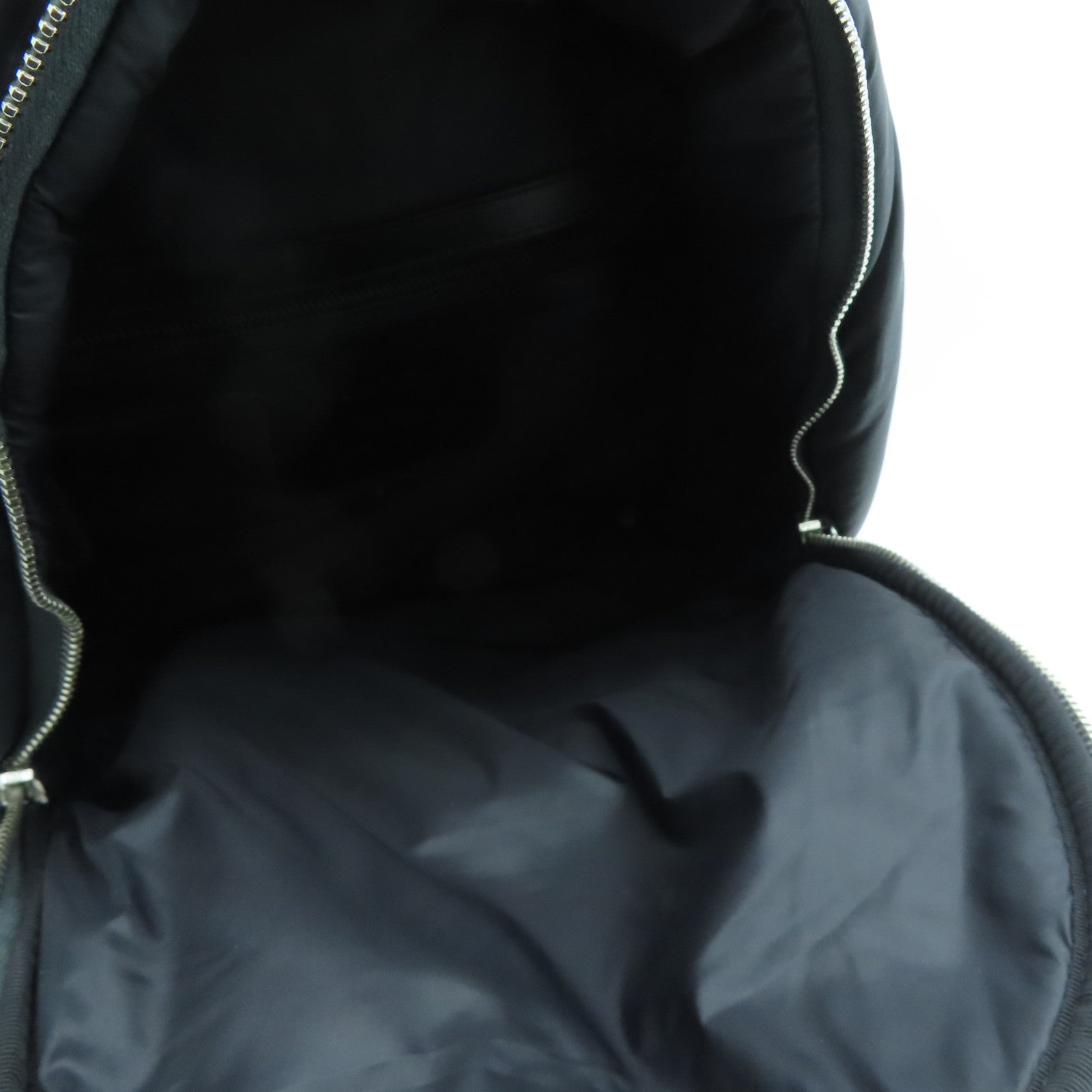 CHANEL 菱格尼龍Backpack銀扣背包黑色綠色