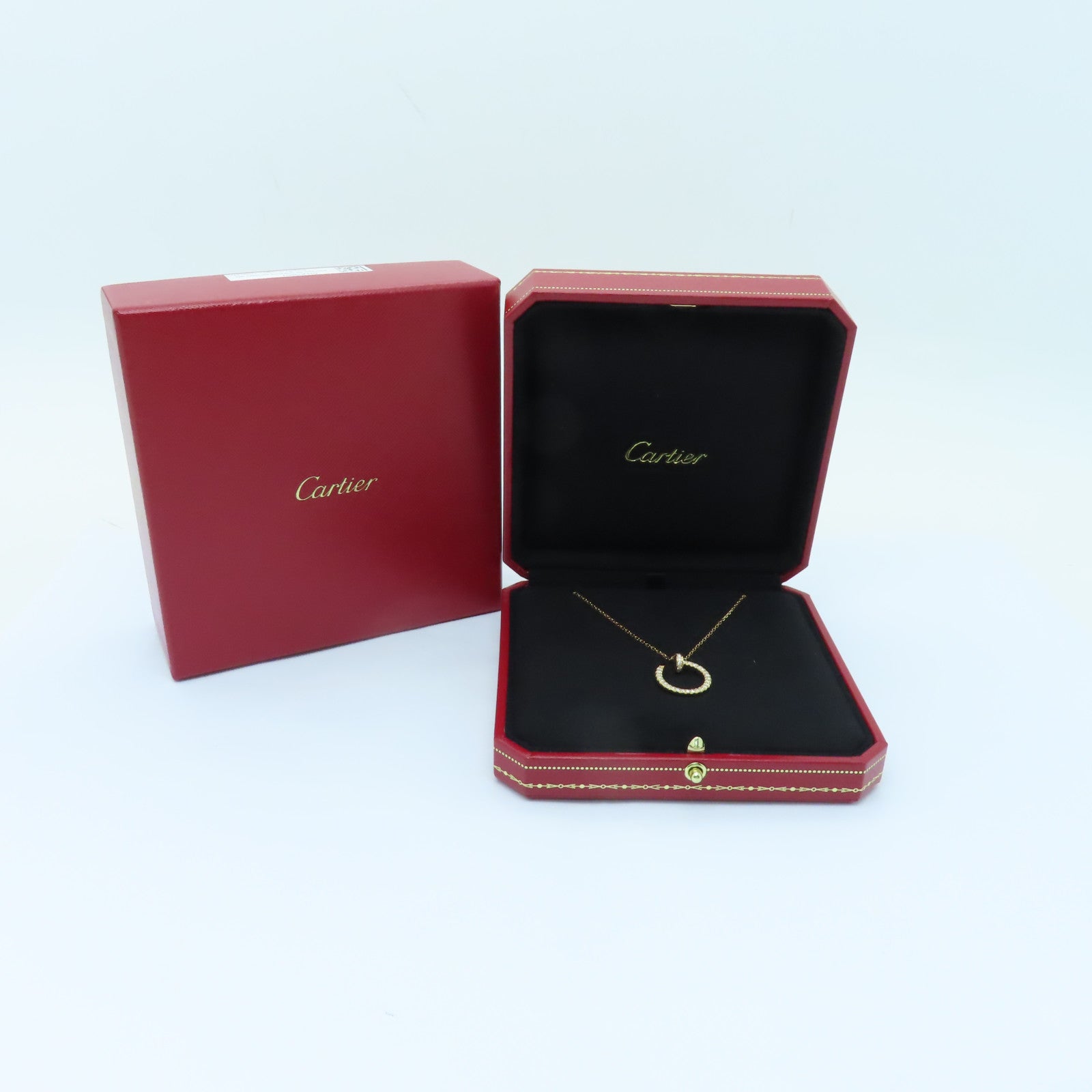 CARTIER 18K玫瑰金Juste Un Clou項鍊