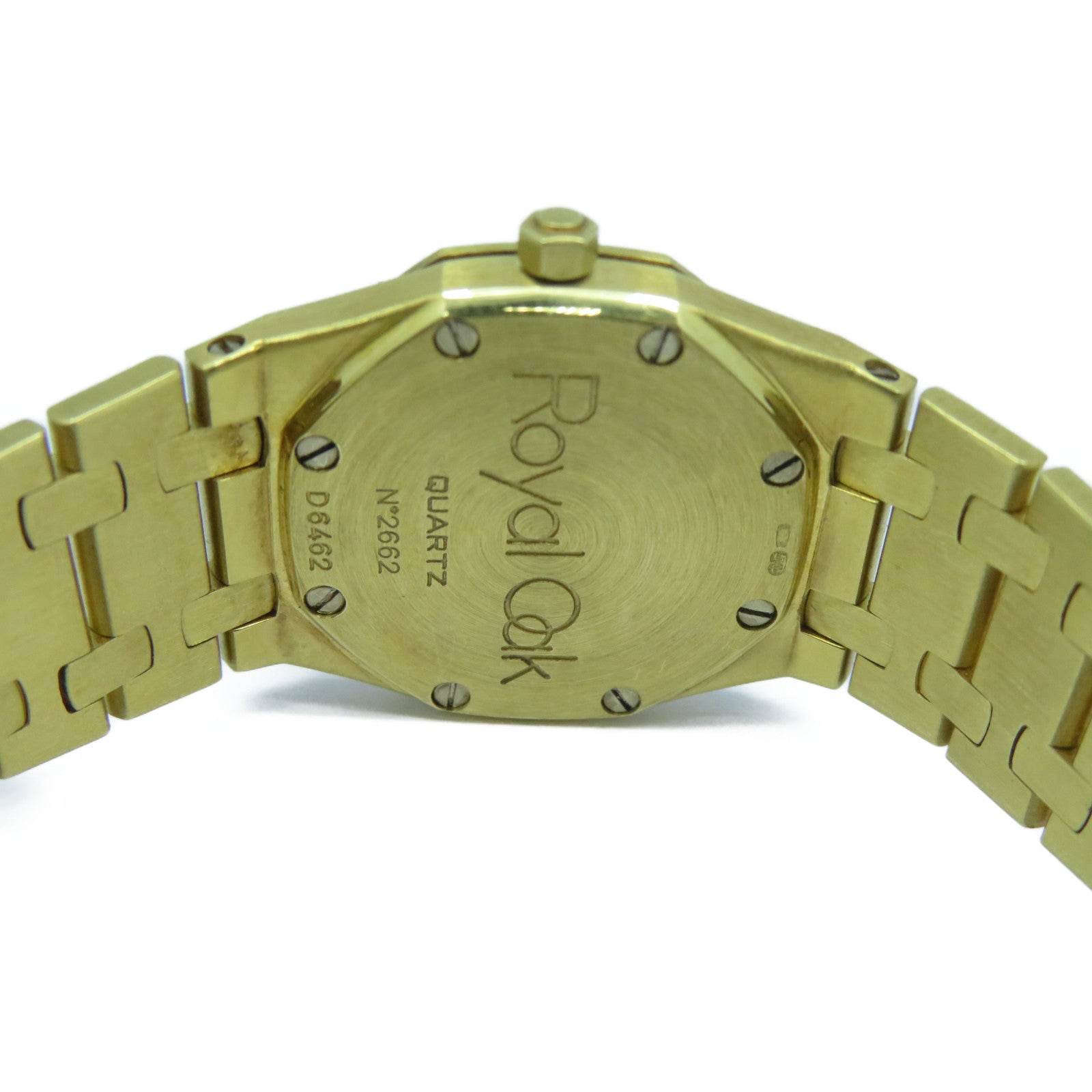 AUDEMARS PIGUET 18K黃金Royal Oak手錶石英機芯金色