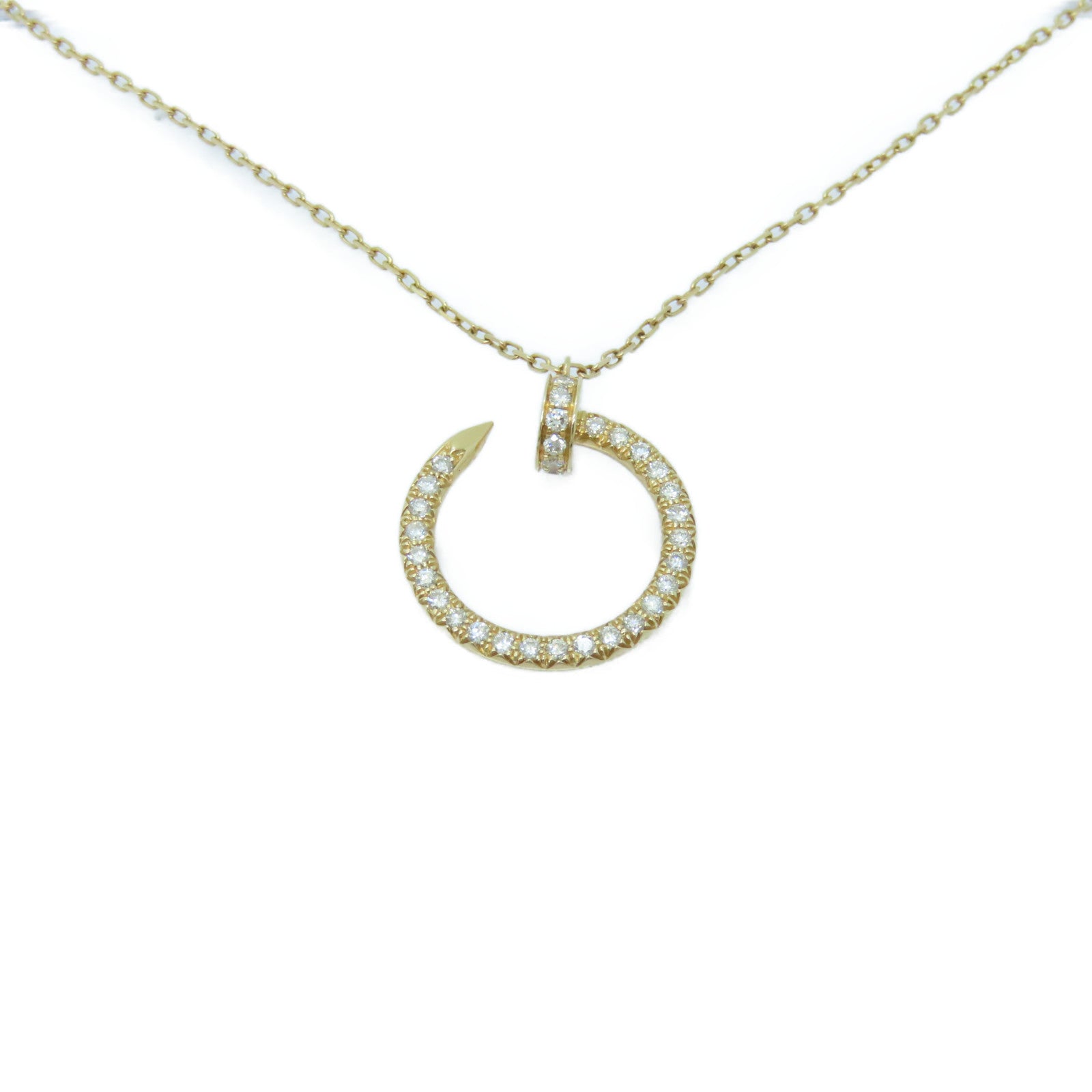 CARTIER 18K玫瑰金Juste Un Clou項鍊