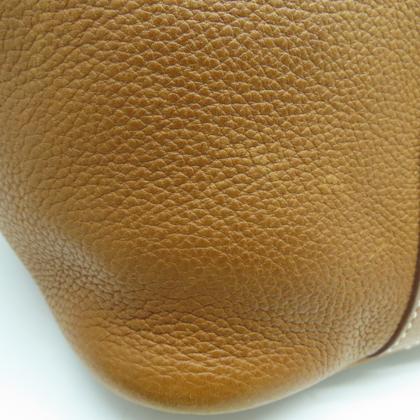 HERMES Barenia皮革Picotin PM银扣手挽袋啡色