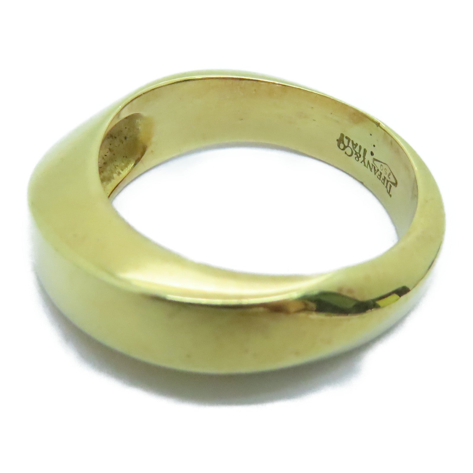 TIFFANY＆CO 【激減優惠】18K黃金Ring戒指US#5.25
