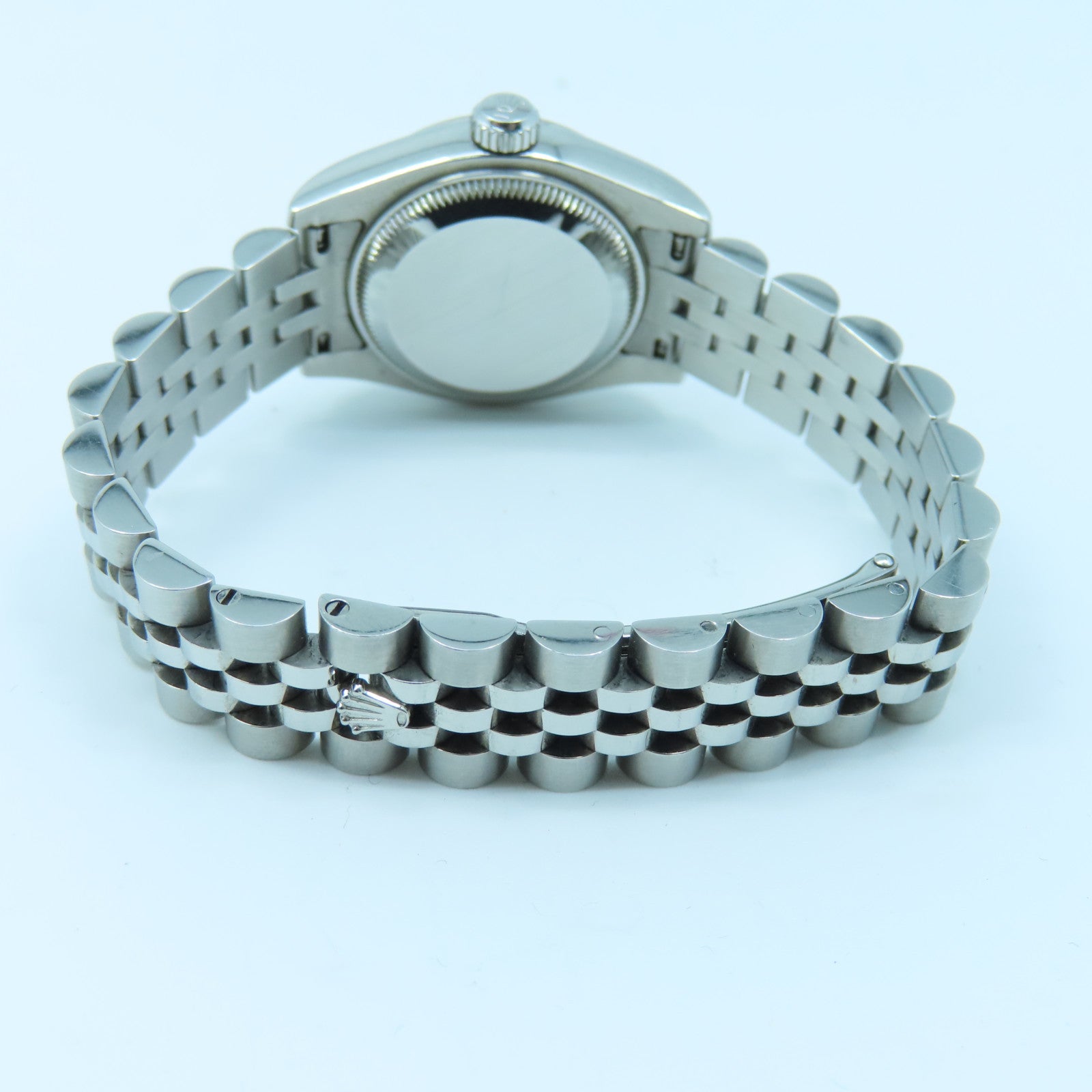 ROLEX Datejust18K白金/不锈钢手表自动机芯黑色