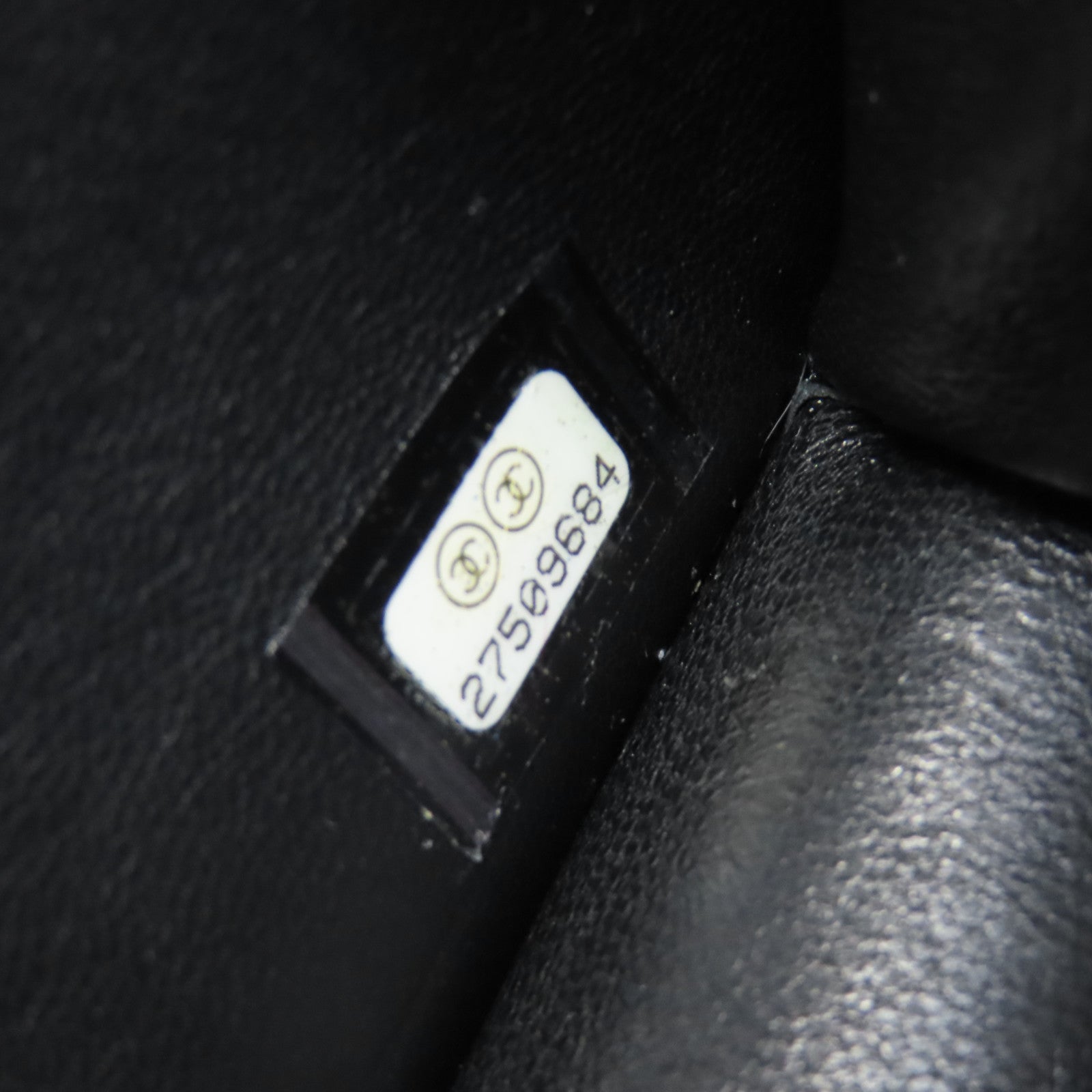 CHANEL 蜥蝪皮革Chain Shoulder Bag金扣鏈帶肩背袋銀黑色
