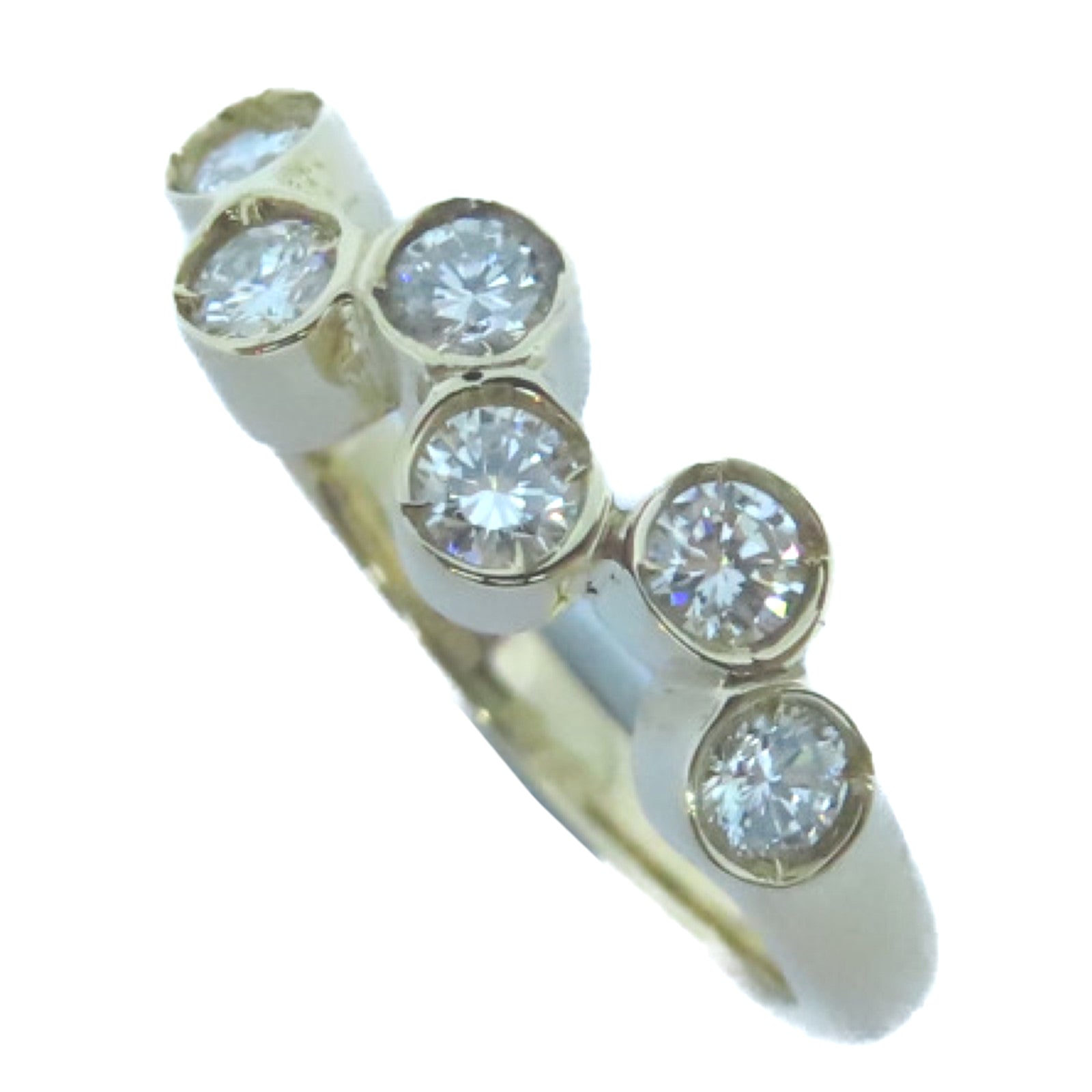 JEWELRY 14K黄金Diamond Ring钻石戒指US#5.5