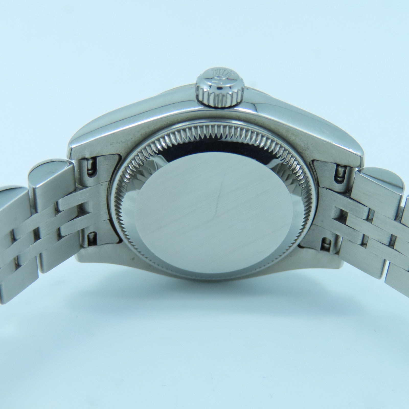 ROLEX Datejust18K白金/不锈钢手表自动机芯黑色
