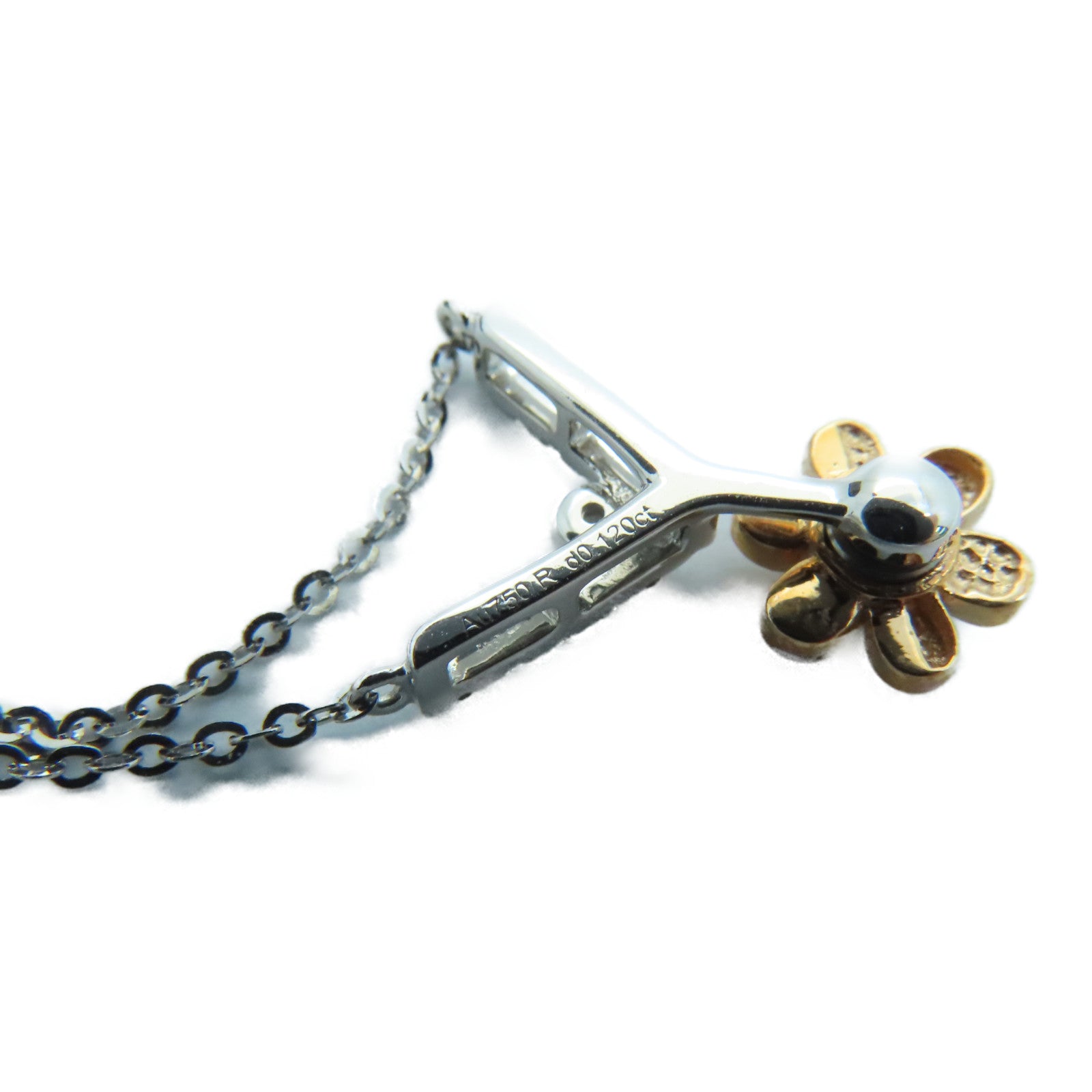 JEWELRY 【激減優惠】18K白金Diamond Necklace 0.122ct鑽石項鍊