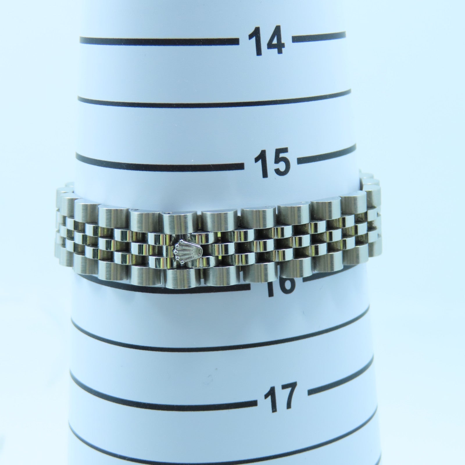 ROLEX Datejust18K白金/不锈钢手表自动机芯黑色