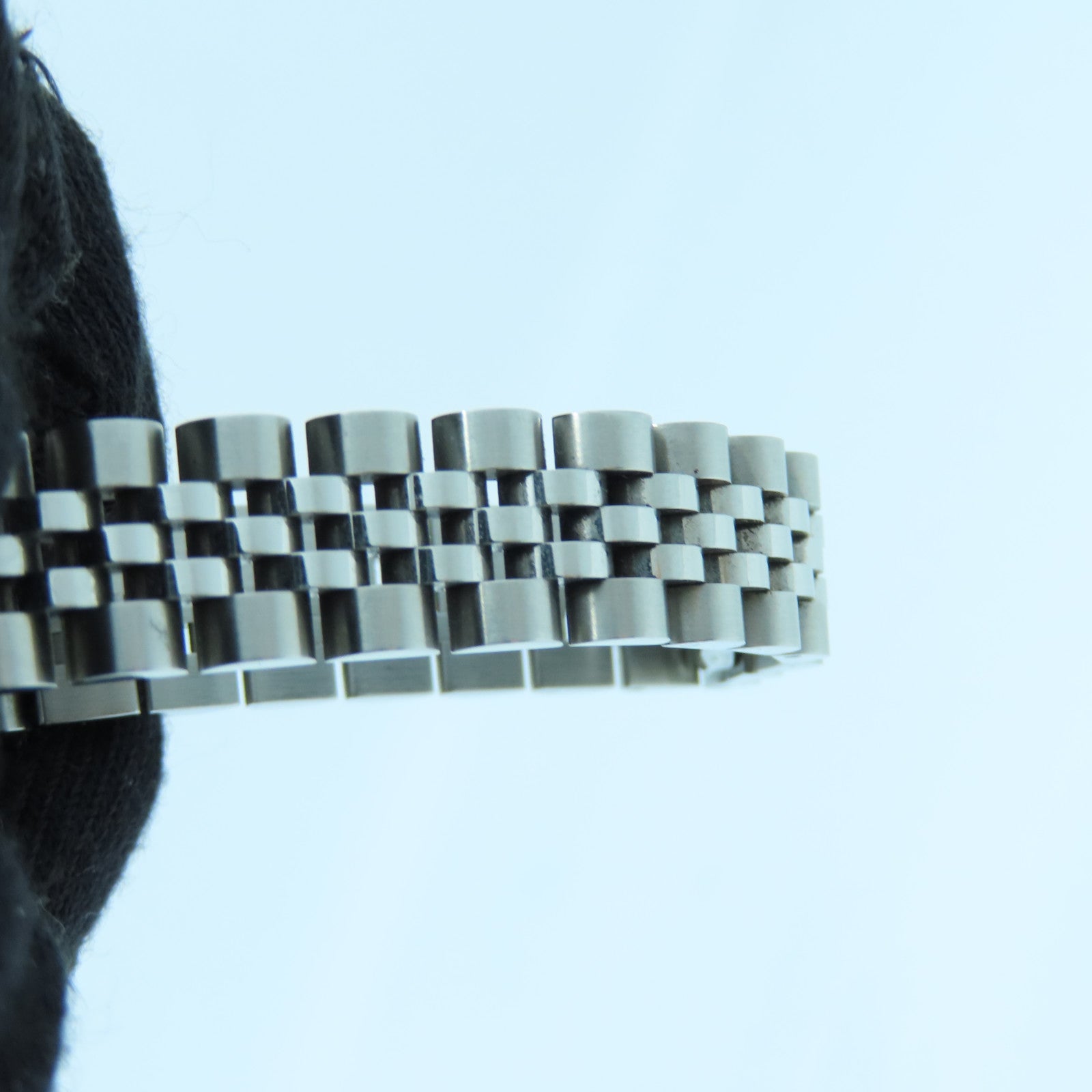 ROLEX Datejust18K白金/不锈钢手表自动机芯黑色