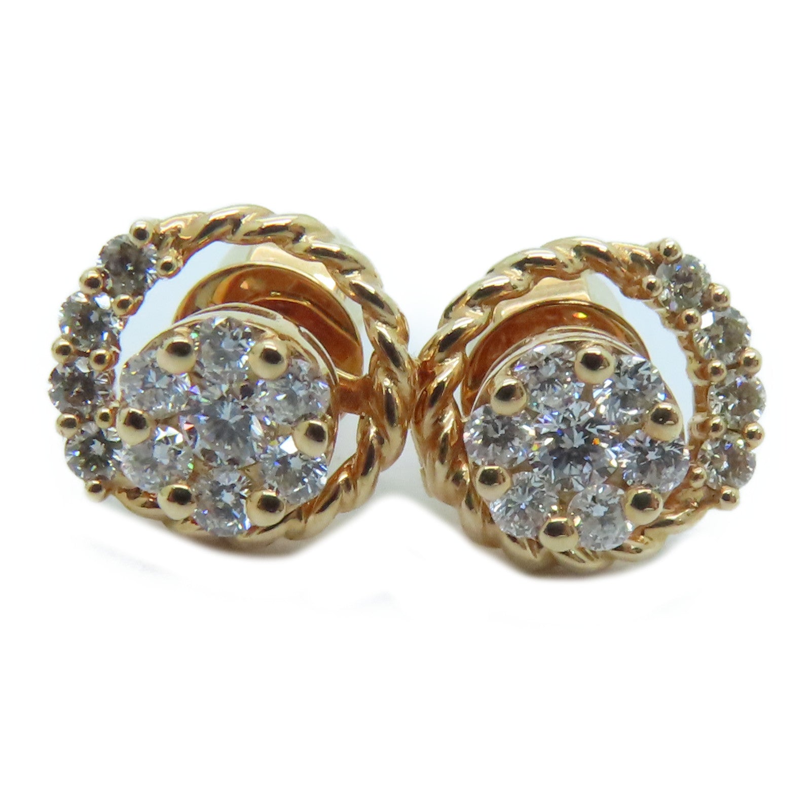 JEWELRY 【激減優惠】18K玫瑰金Diamond Earring 0.4ct鑽石耳環