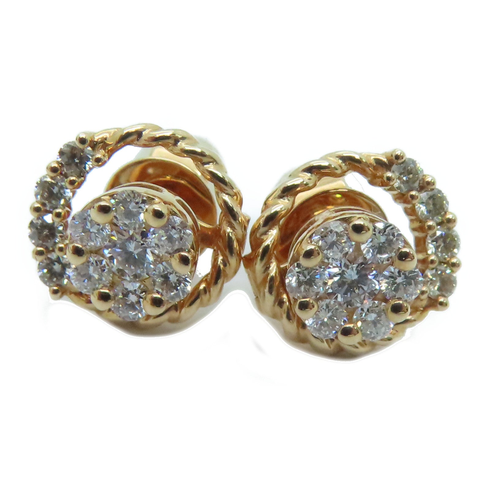 JEWELRY 【激減優惠】18K玫瑰金Diamond Earring 0.4ct鑽石耳環