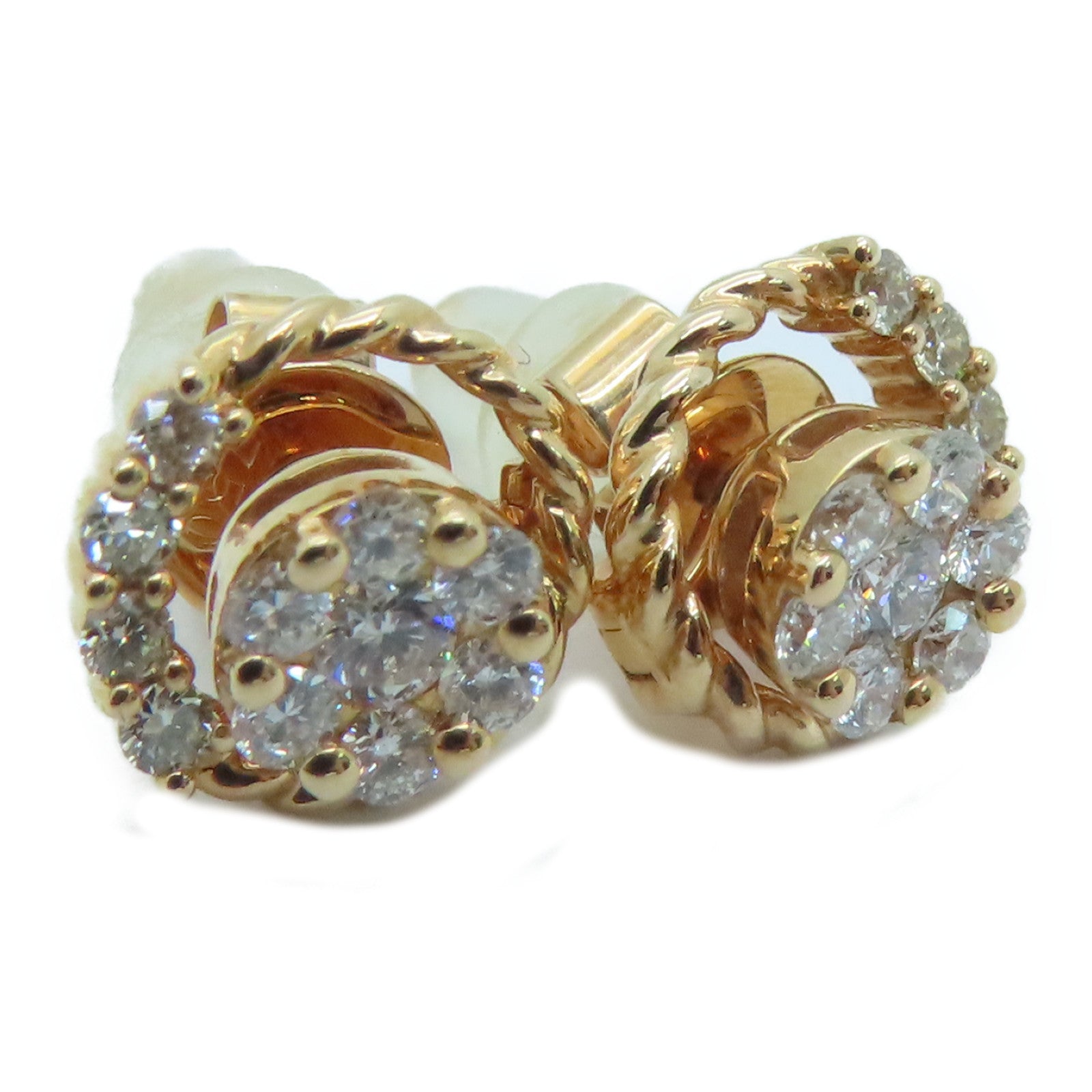 JEWELRY 【激減優惠】18K玫瑰金Diamond Earring 0.4ct鑽石耳環