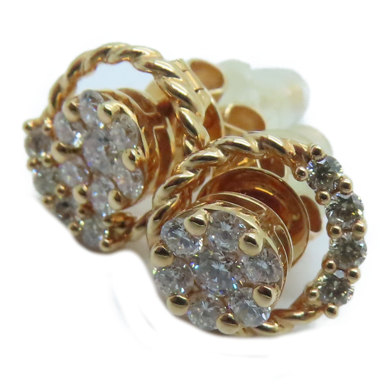 JEWELRY 【激減優惠】18K玫瑰金Diamond Earring 0.4ct鑽石耳環