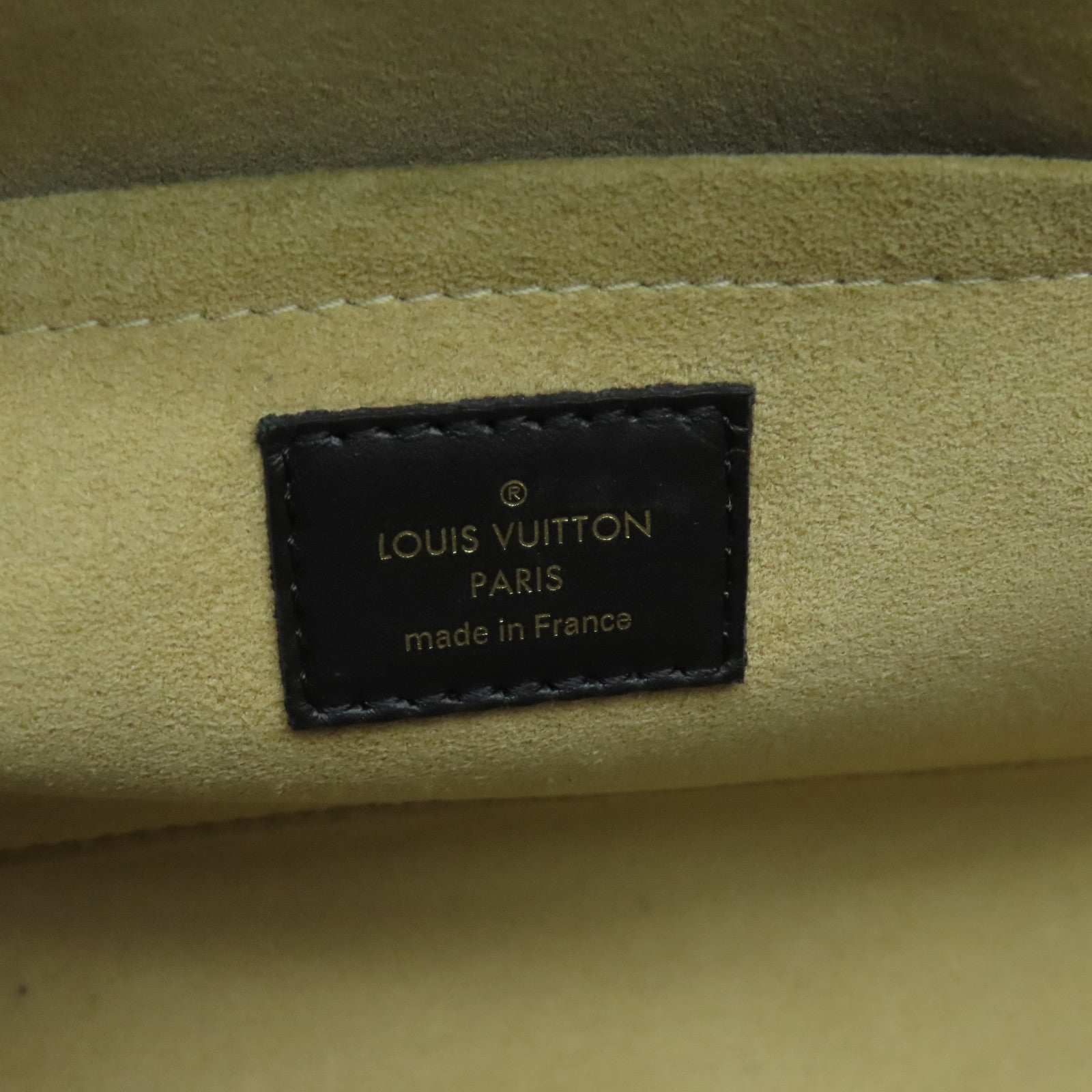 LOUIS VUITTON Monogram On My Side MM金扣肩背袋紅色/米色