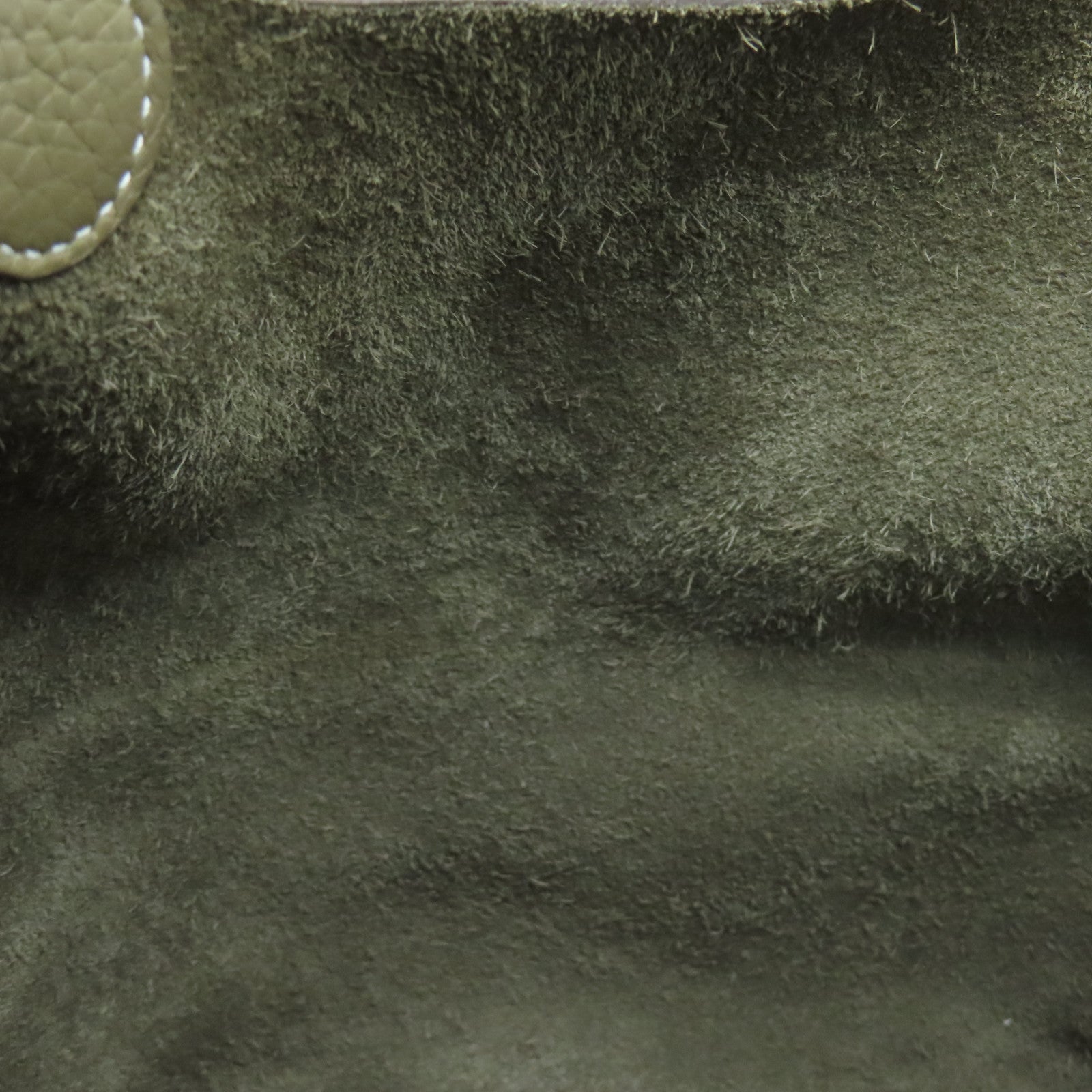 HERMES Clemence皮革Picotin MM Tote Bag银扣手挽袋大象色