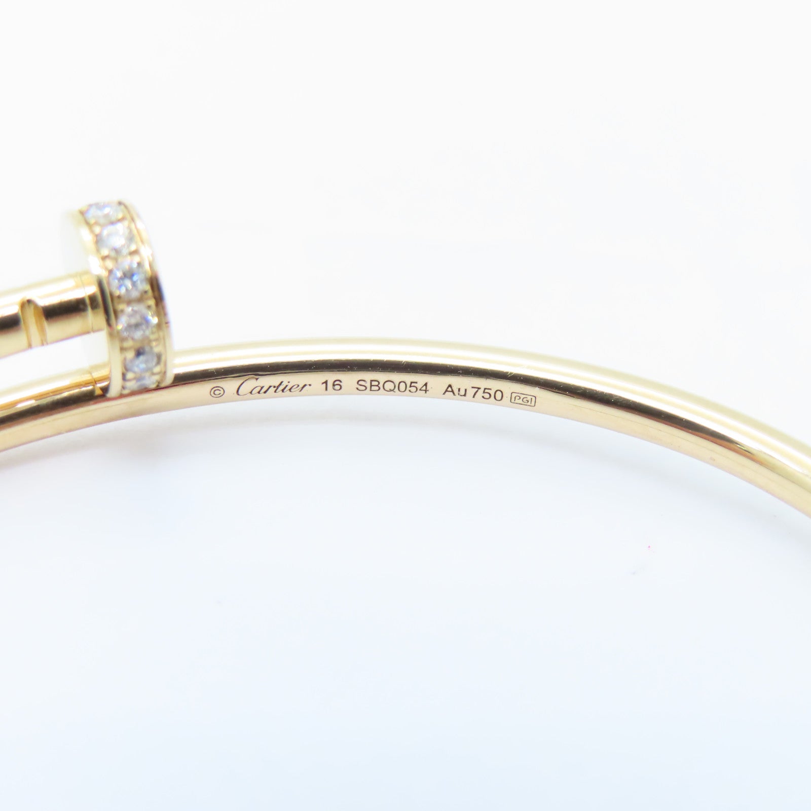 CARTIER 18K玫瑰金Juste Un Clou手鐲#16