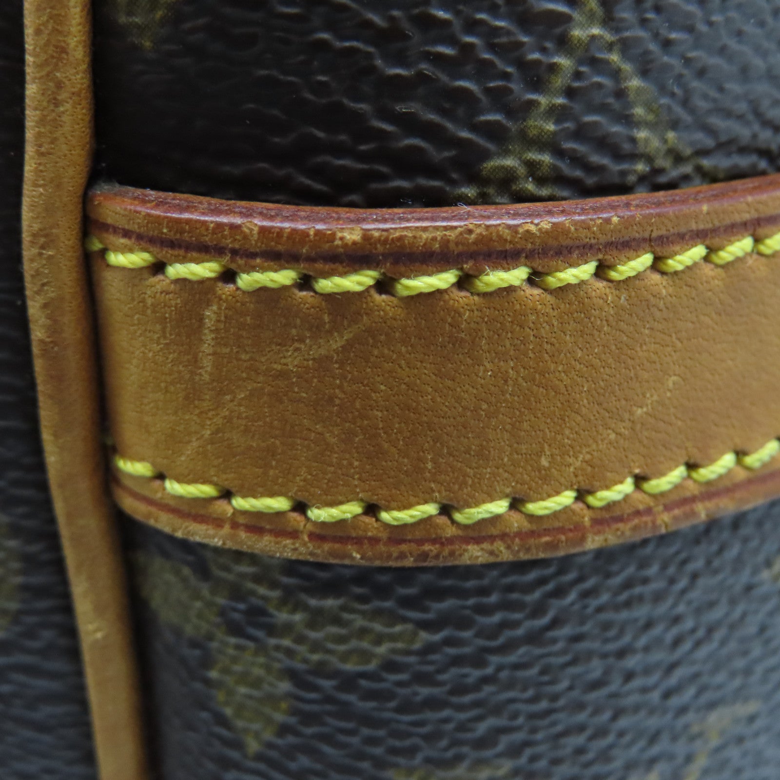 LOUIS VUITTON Monogram Reporter金扣肩背袋棕色