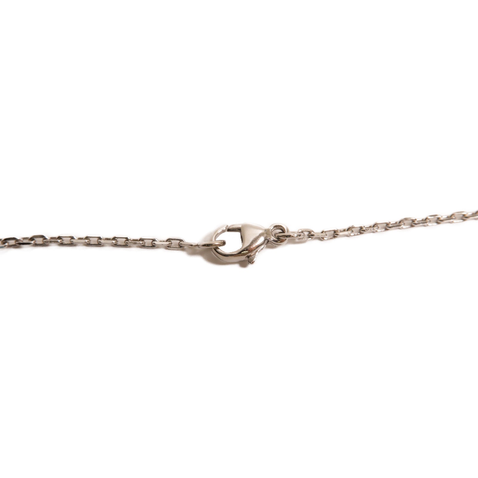 HERMES 金屬Mini Pop H Necklace項鏈黑色/銀色