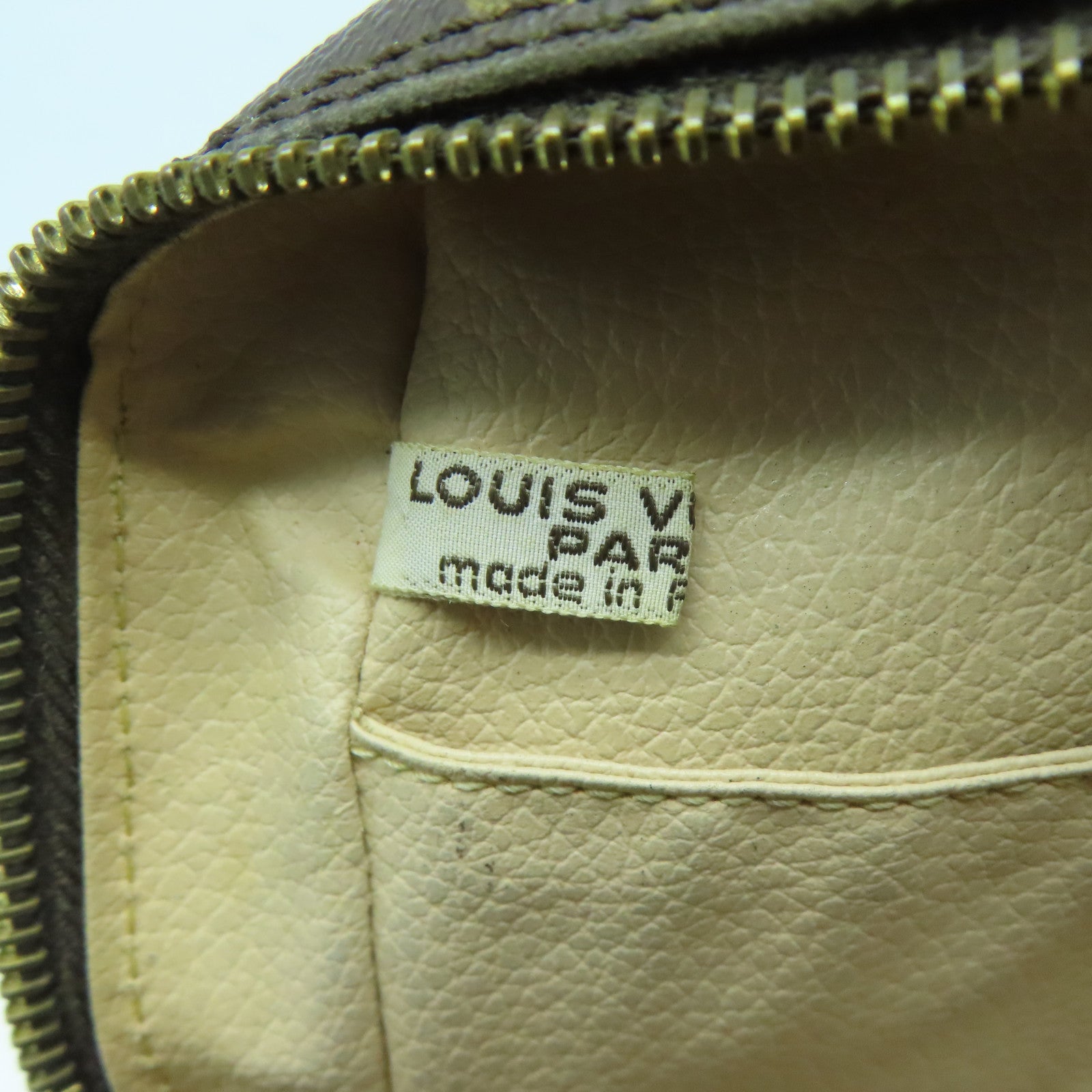 LOUIS VUITTON 【激減優惠】Monogram Trousse Toilette 28金扣手拿包啡色
