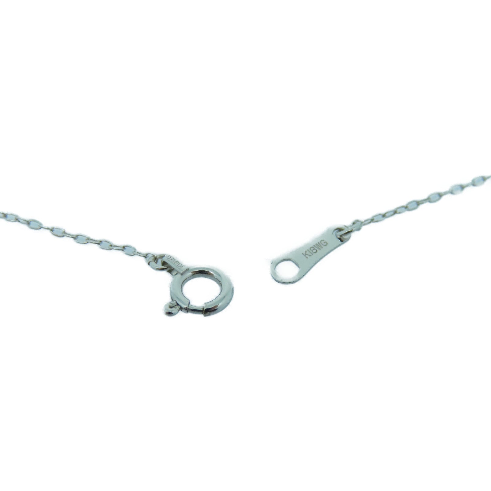 JEWELRY 18K白金Diamond Necklace 0.20ct钻石项链