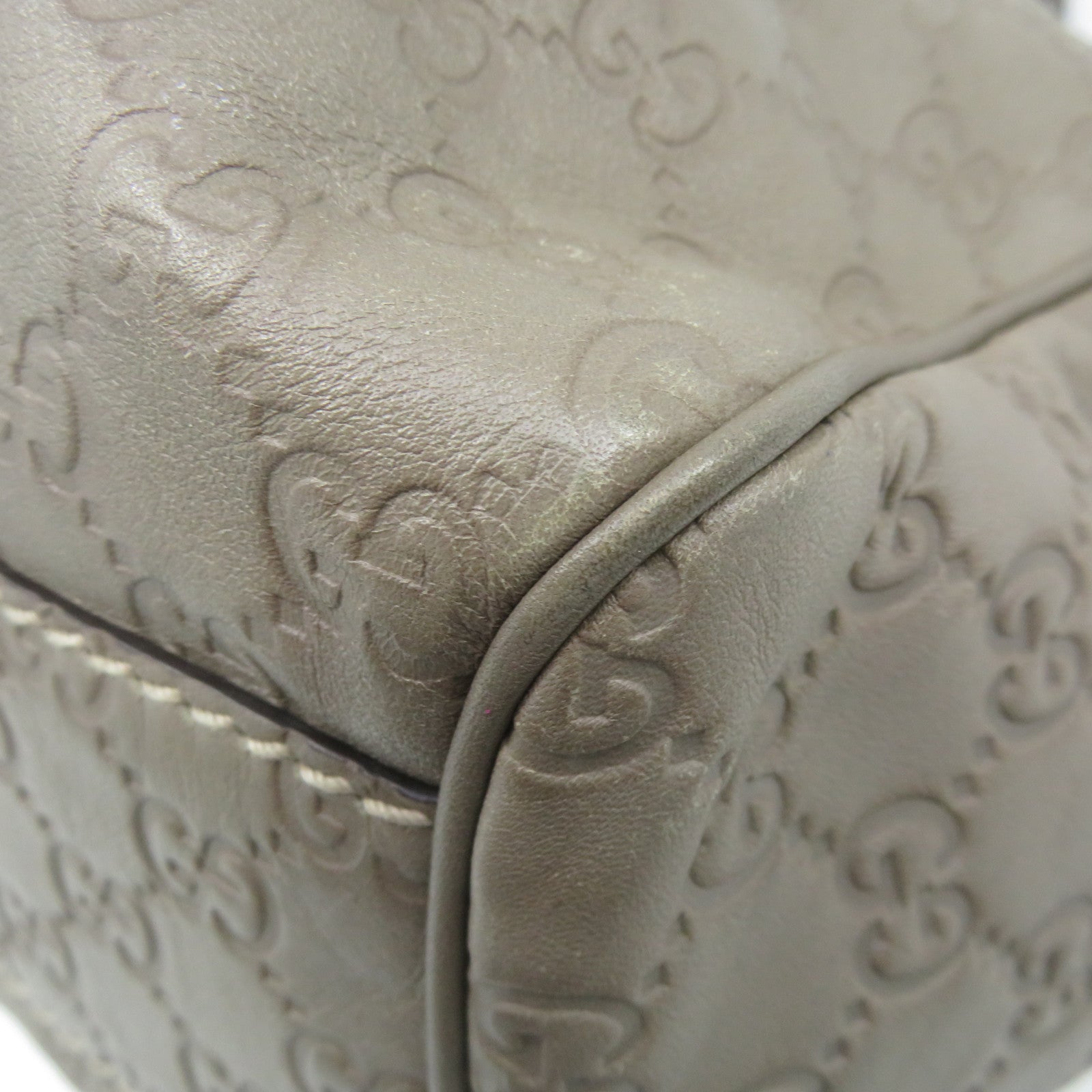 GUCCI 【激减优惠】牛皮皮革Sukey Tote Bag手挽袋灰色