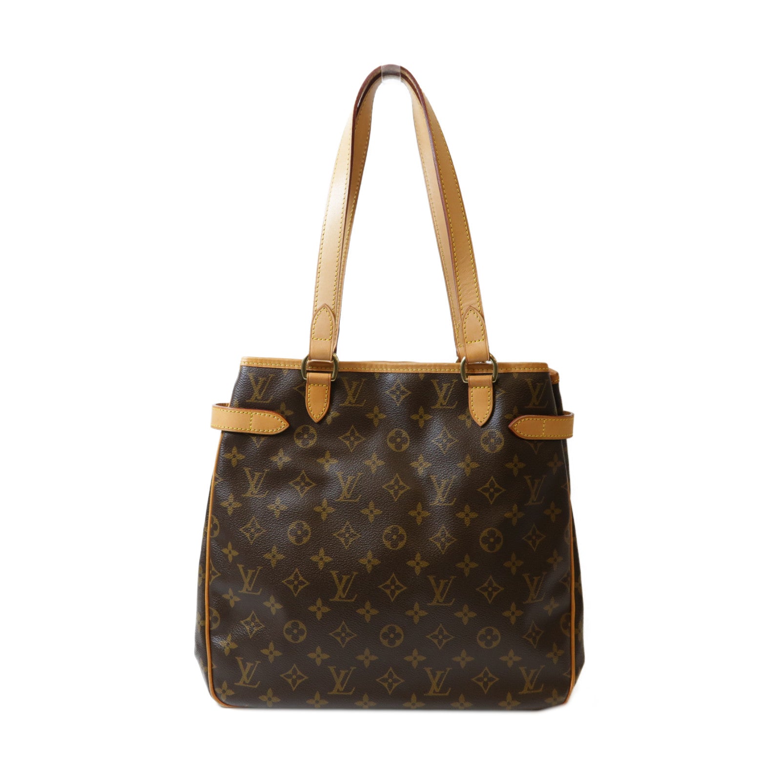 LOUIS VUITTON Monogram Batignolles Horizont金扣肩背袋啡色