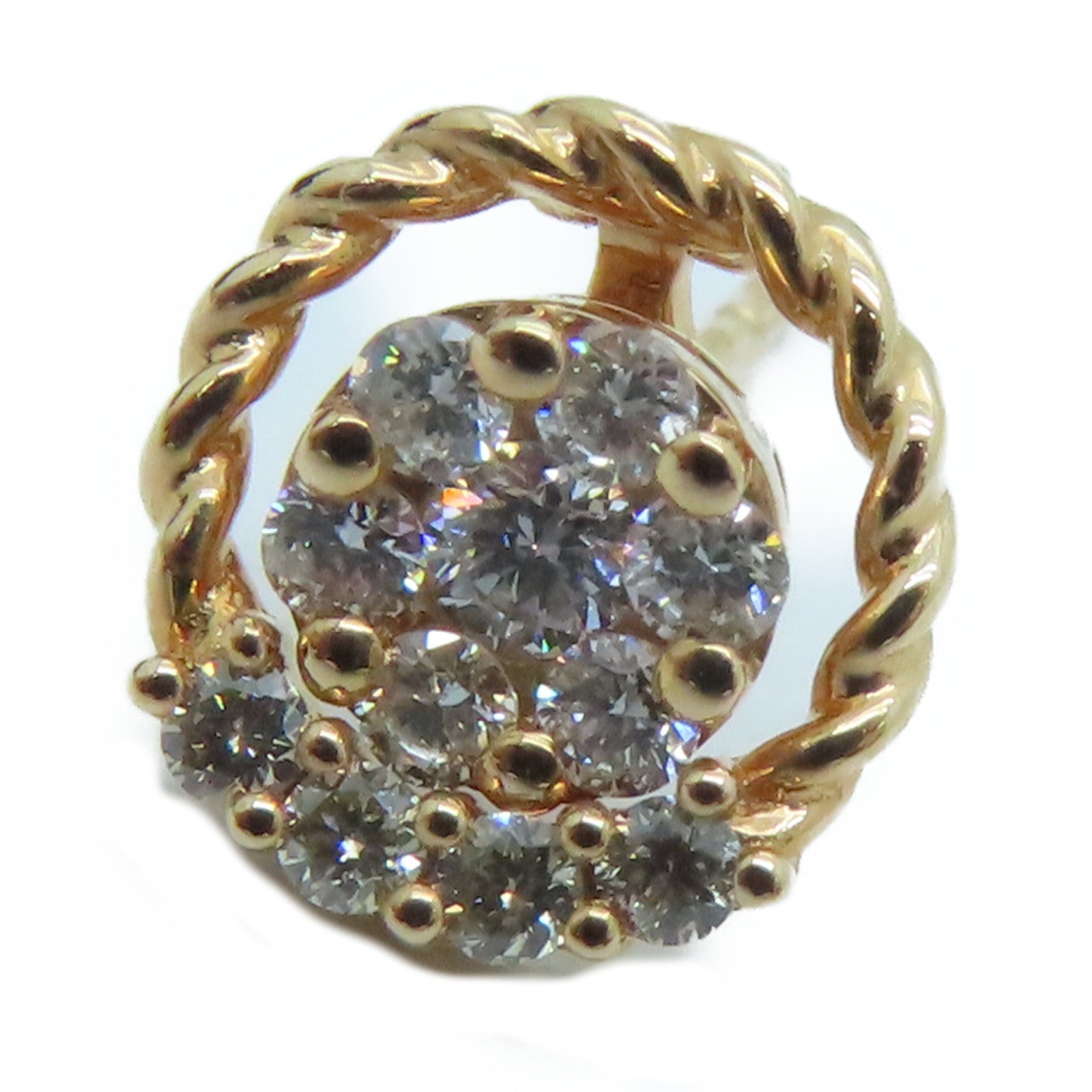 JEWELRY 【激減優惠】18K玫瑰金Diamond Earring 0.4ct鑽石耳環