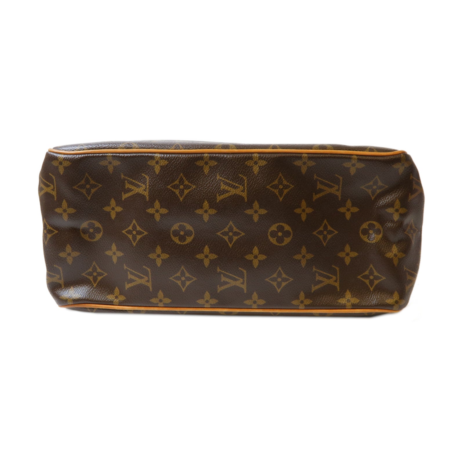 LOUIS VUITTON Monogram Batignolles Horizont金扣肩背袋啡色