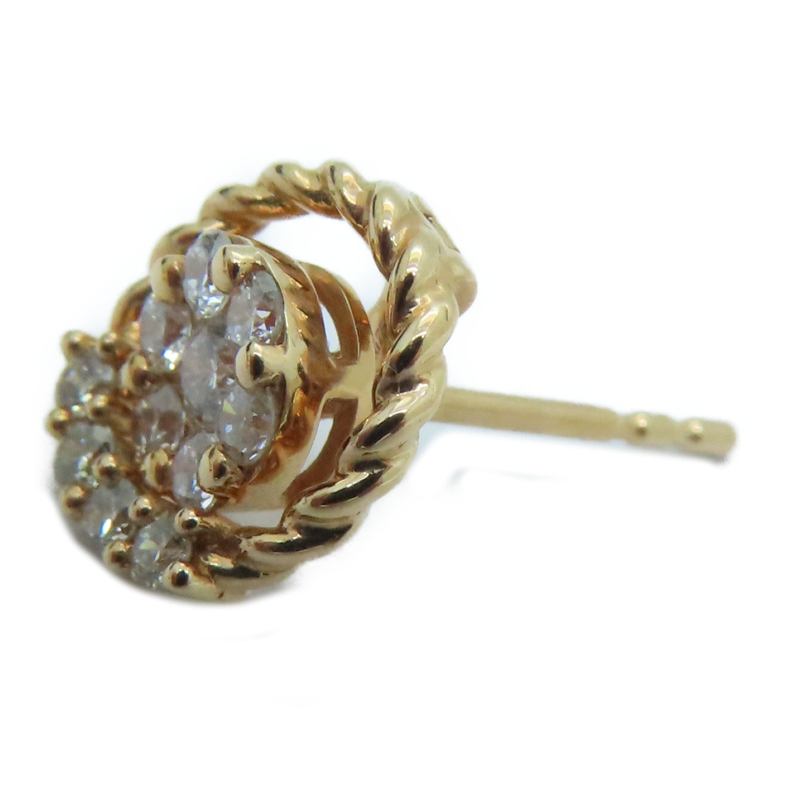 JEWELRY 【激減優惠】18K玫瑰金Diamond Earring 0.4ct鑽石耳環