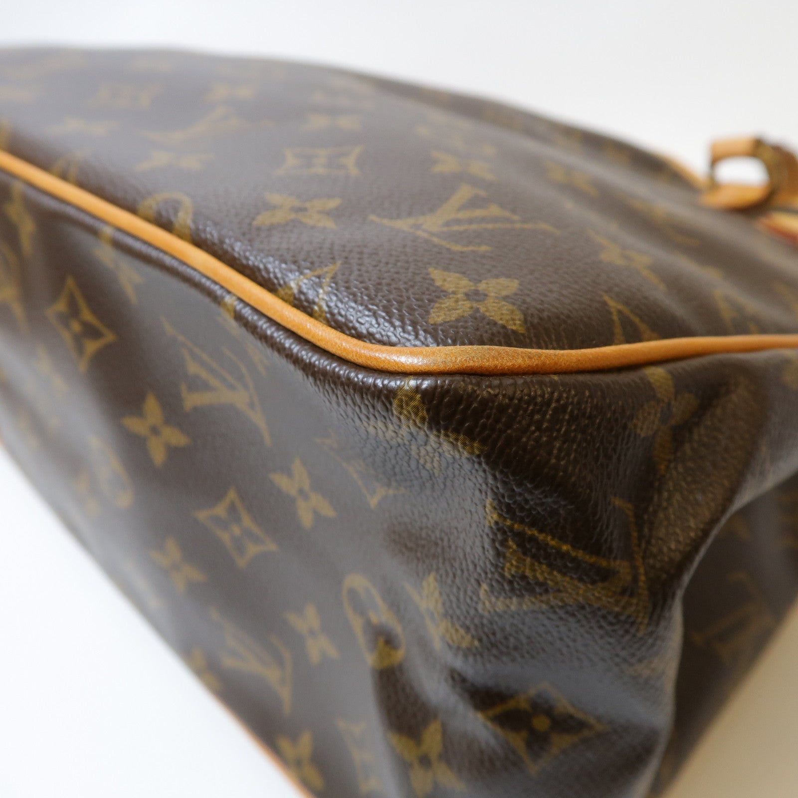 LOUIS VUITTON Monogram Batignolles Horizont金扣肩背袋啡色