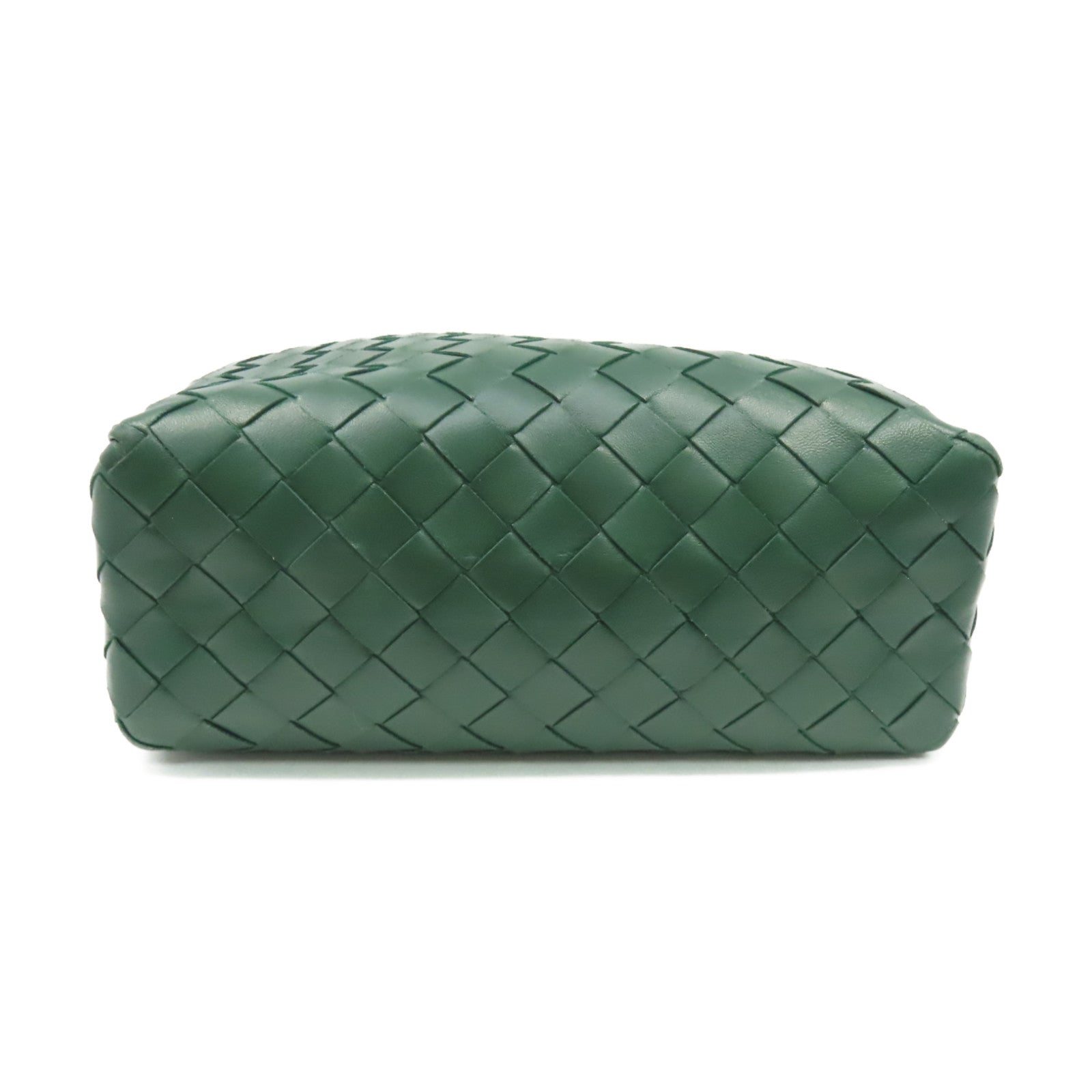 BOTTEGA VENETA 織紋皮革Shoulder Bag肩背袋綠色