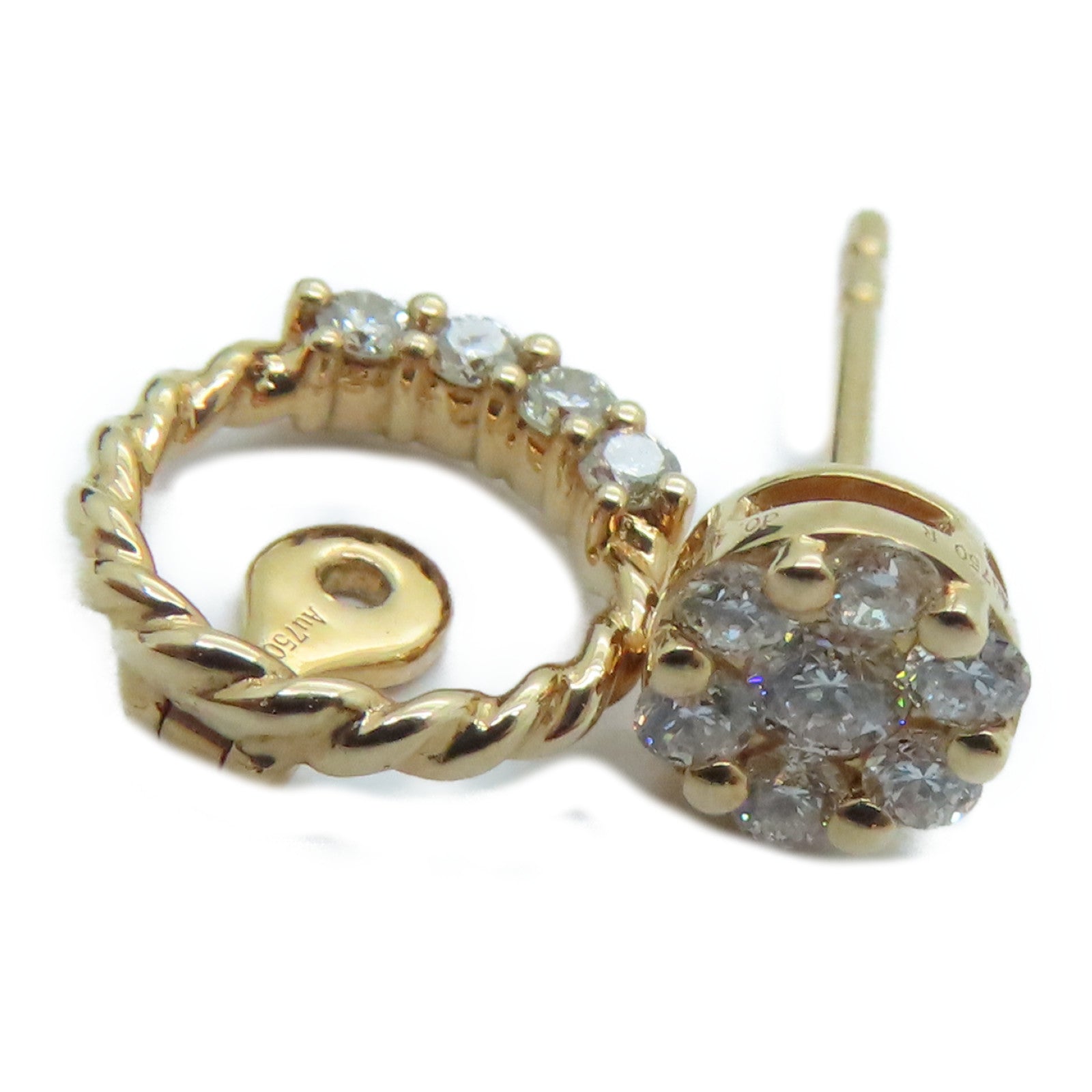JEWELRY 【激減優惠】18K玫瑰金Diamond Earring 0.4ct鑽石耳環