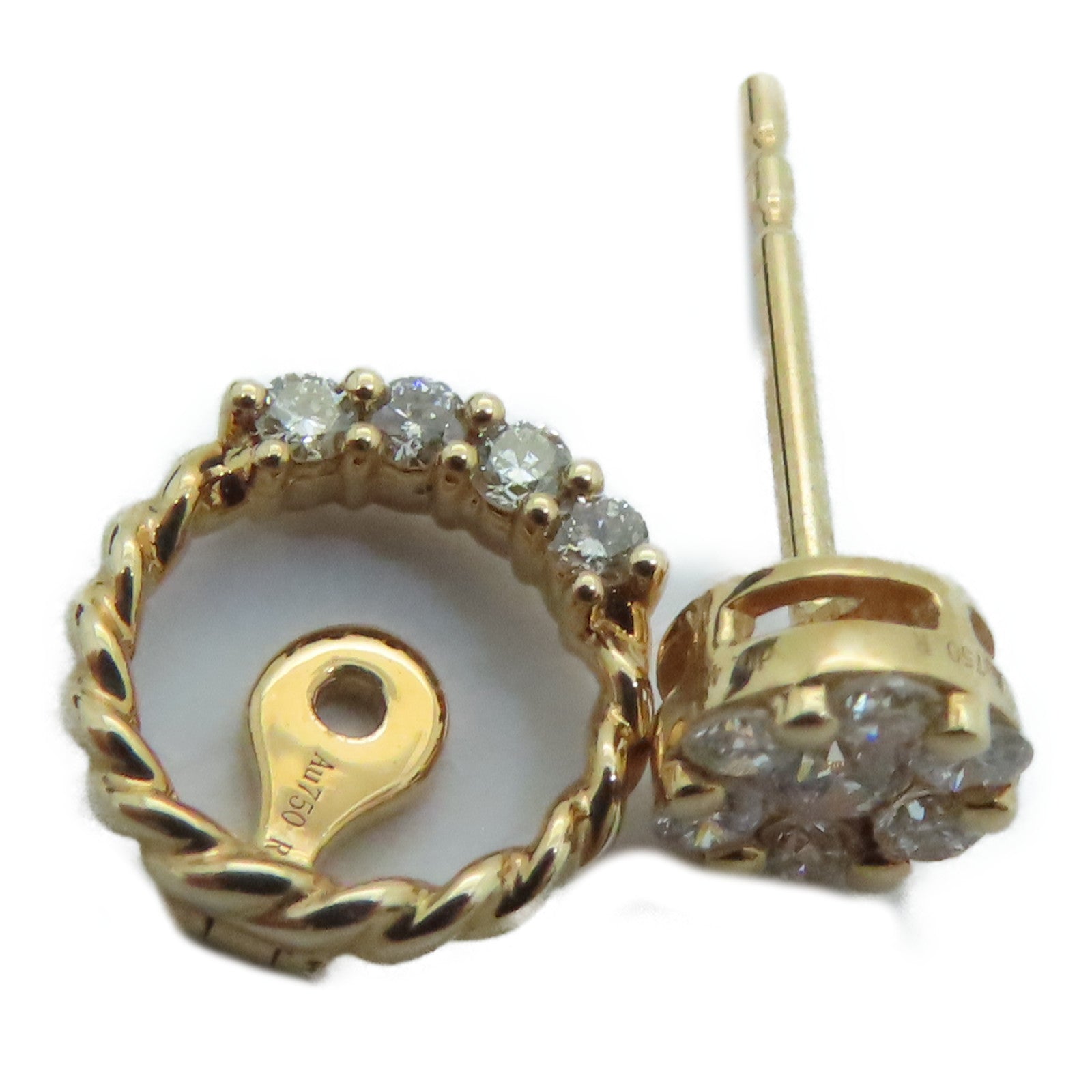 JEWELRY 【激減優惠】18K玫瑰金Diamond Earring 0.4ct鑽石耳環